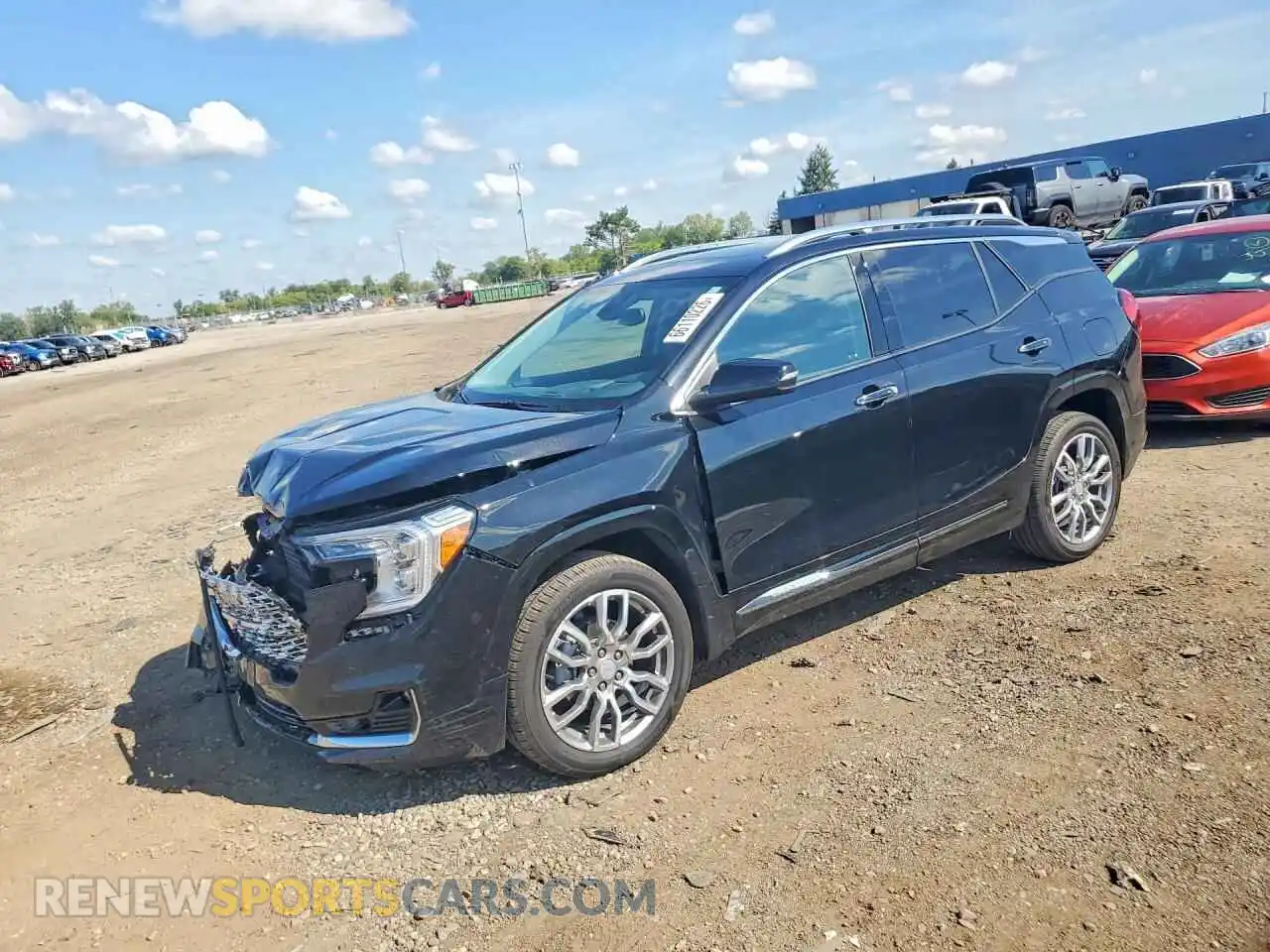 1 Photograph of a damaged car 3GKALXEG3RL153129 GMC TERRAIN 2024