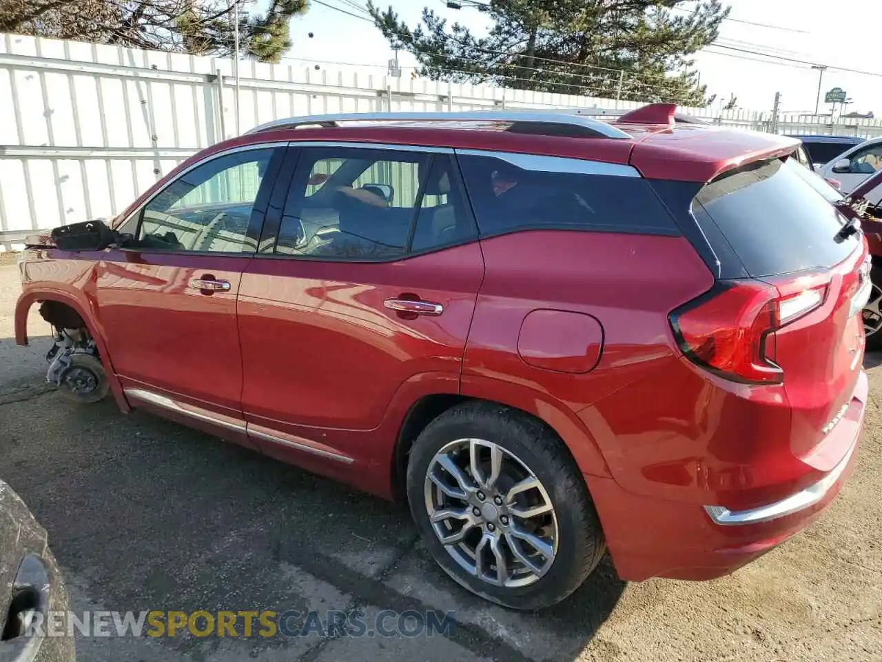 2 fotografías del automóvil dañado 3GKALXEG6RL148121 GMC TERRAIN 2024