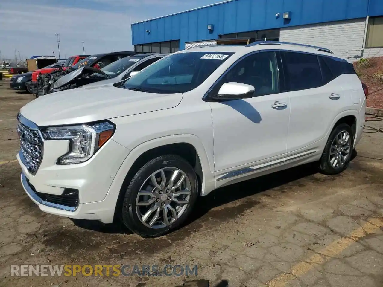 1 Photograph of a damaged car 3GKALXEG8RL163221 GMC TERRAIN 2024