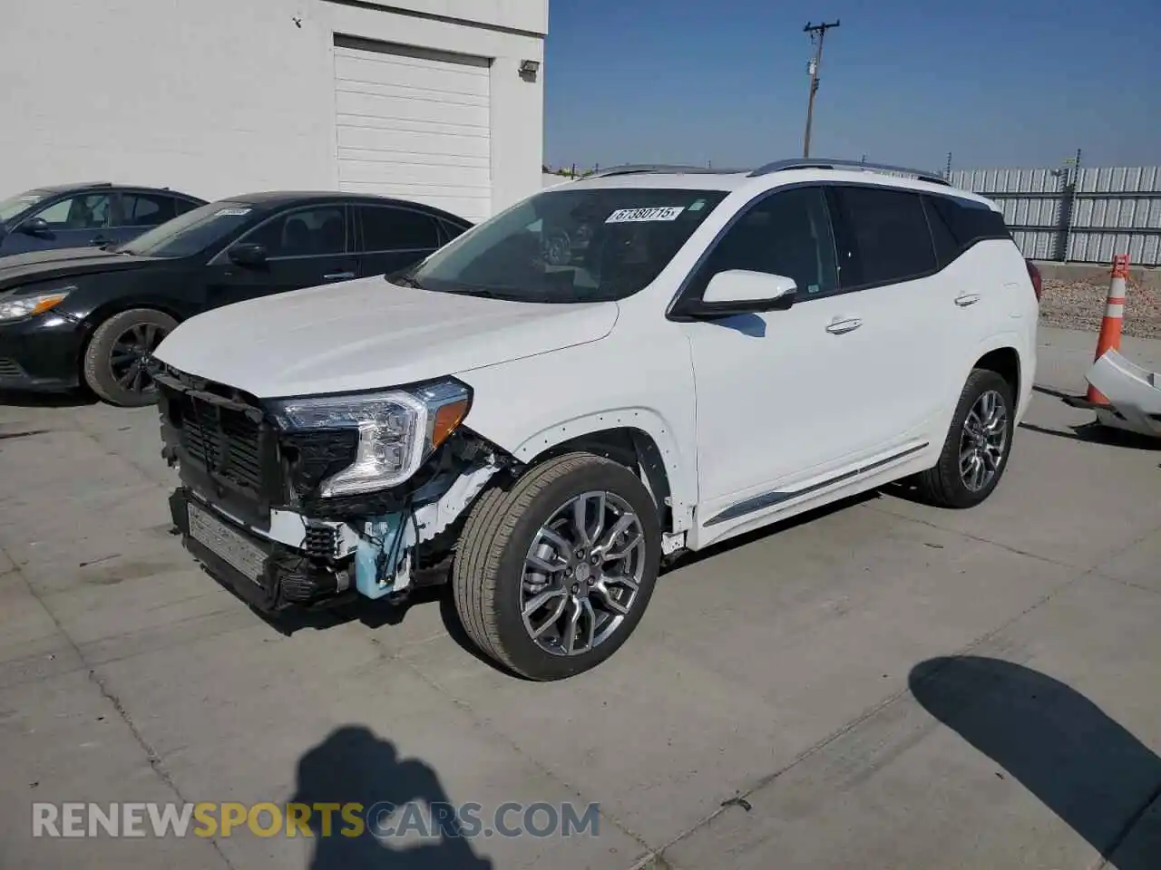 1 Photograph of a damaged car 3GKALXEG8RL259754 GMC TERRAIN 2024