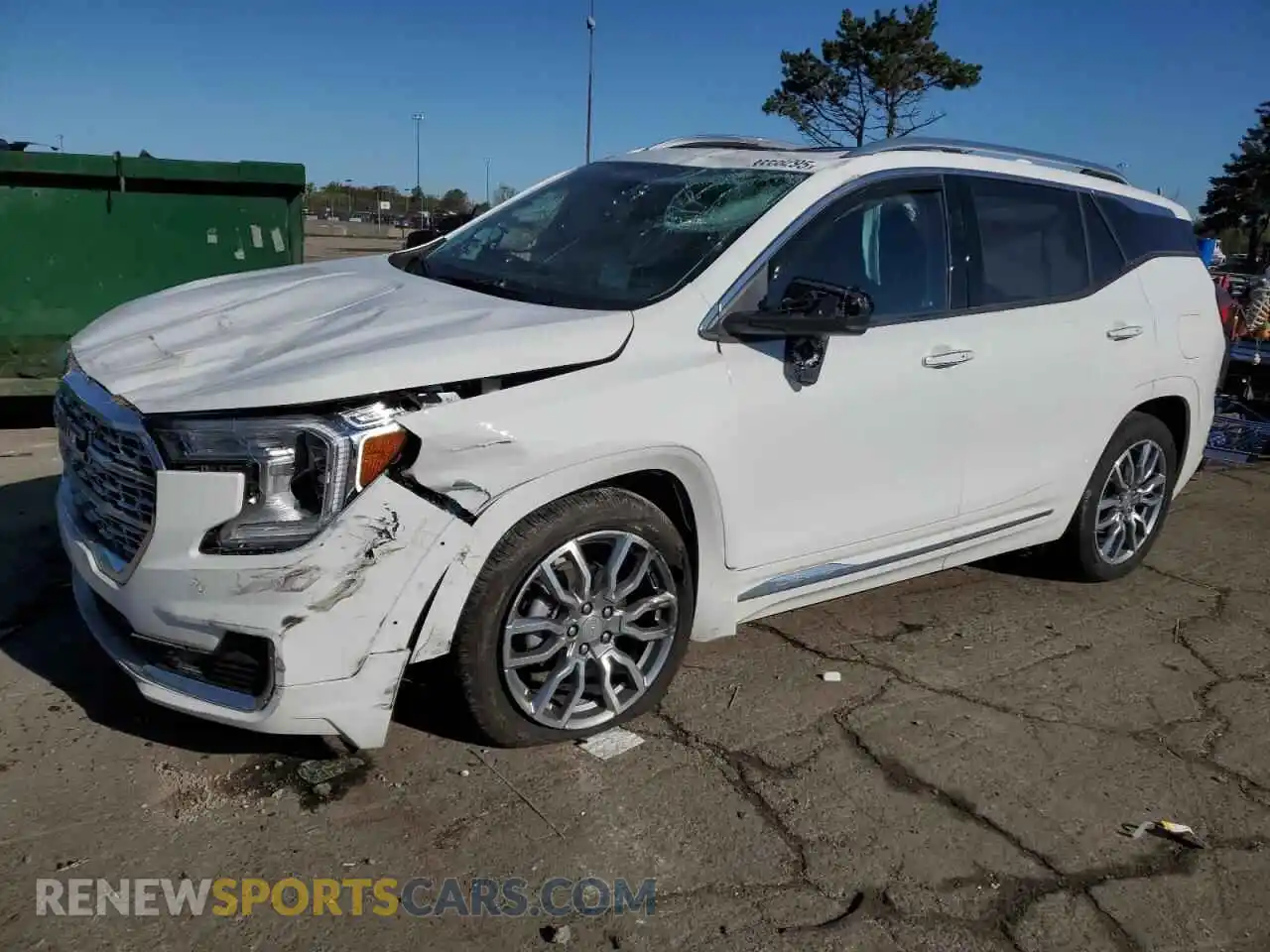 1 Photograph of a damaged car 3GKALXEG8RL322514 GMC TERRAIN 2024