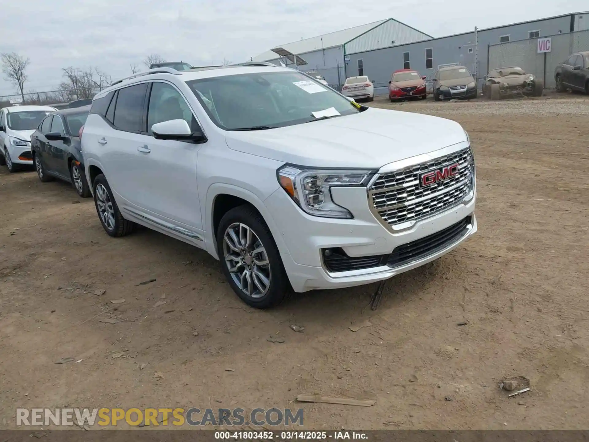 1 Photograph of a damaged car 3GKALXEG8RL395592 GMC TERRAIN 2024