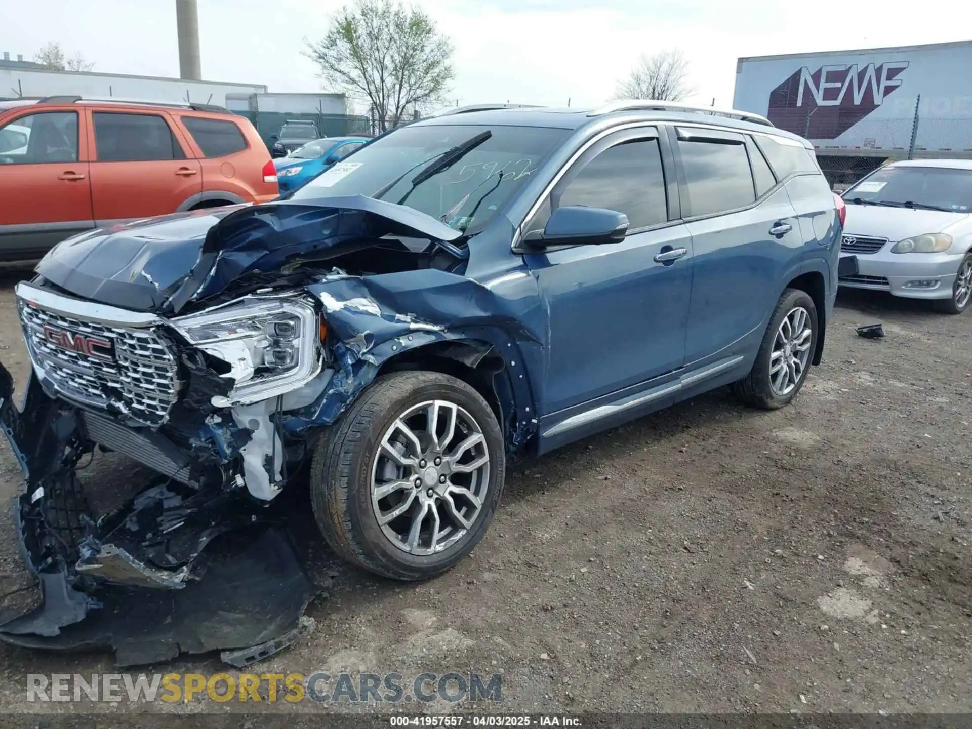 2 Photograph of a damaged car 3GKALXEG9RL205962 GMC TERRAIN 2024