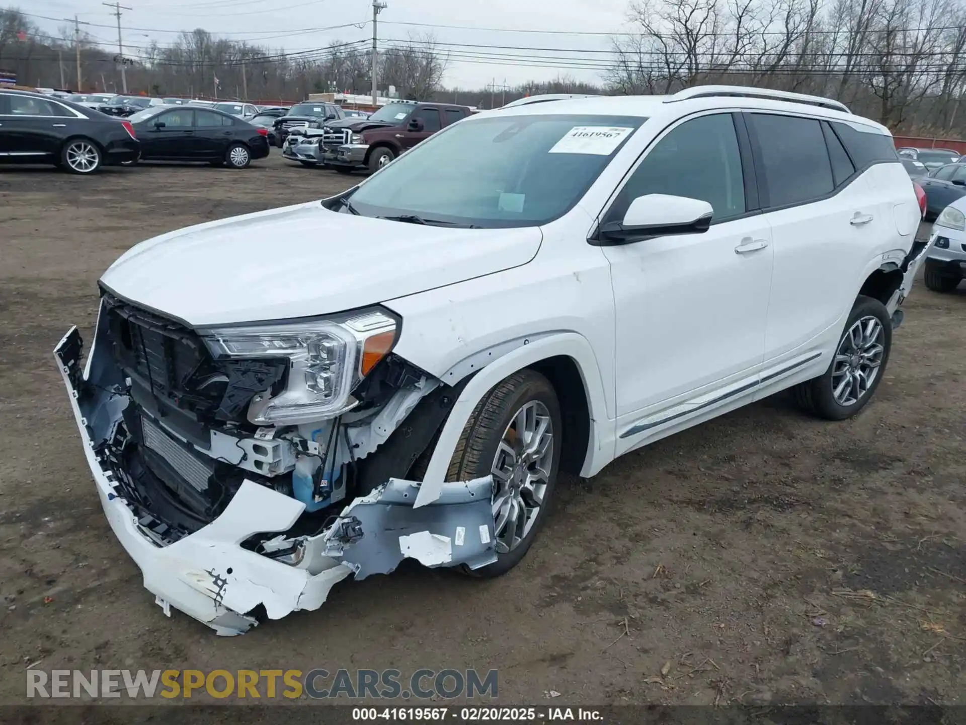 2 Photograph of a damaged car 3GKALXEGXRL147554 GMC TERRAIN 2024