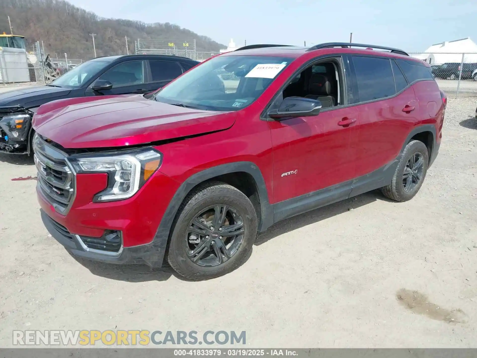 2 fotografías del automóvil dañado 3GKALYEG1RL243143 GMC TERRAIN 2024
