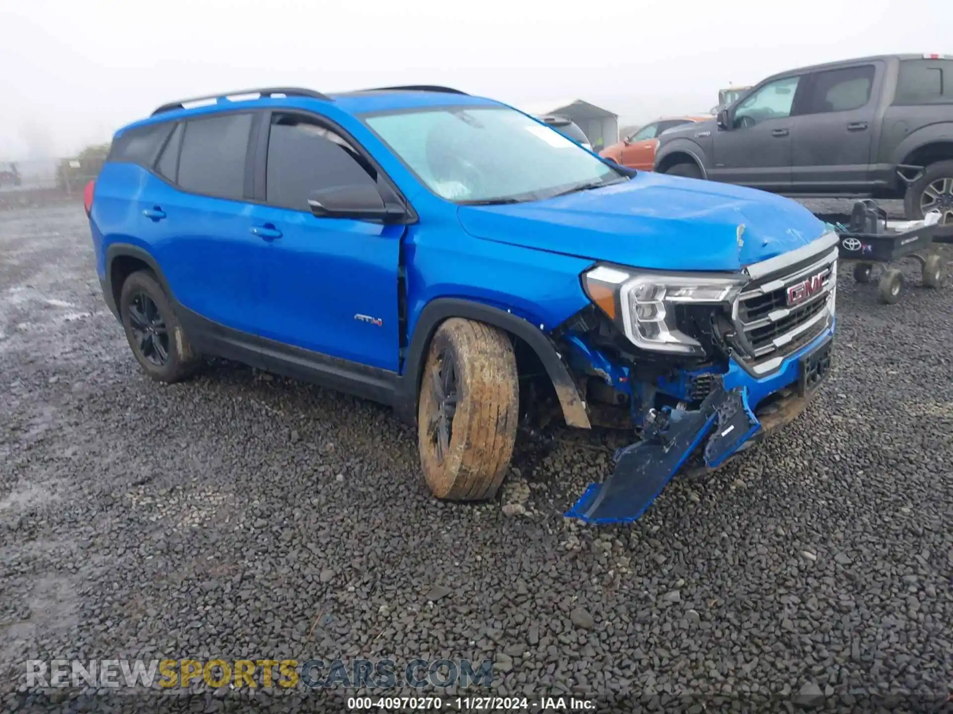 1 fotografías del automóvil dañado 3GKALYEG5RL149296 GMC TERRAIN 2024
