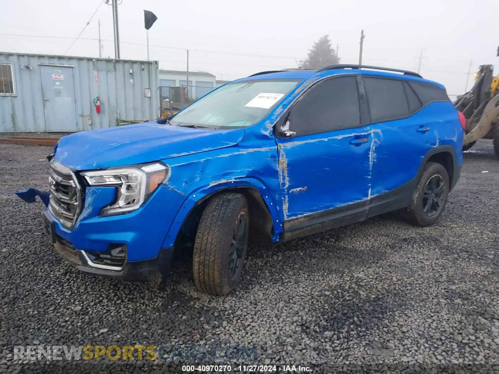 2 fotografías del automóvil dañado 3GKALYEG5RL149296 GMC TERRAIN 2024