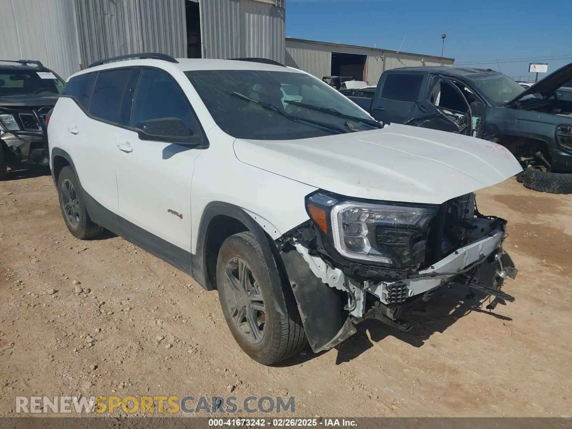 1 Photograph of a damaged car 3GKALYEG5RL238902 GMC TERRAIN 2024