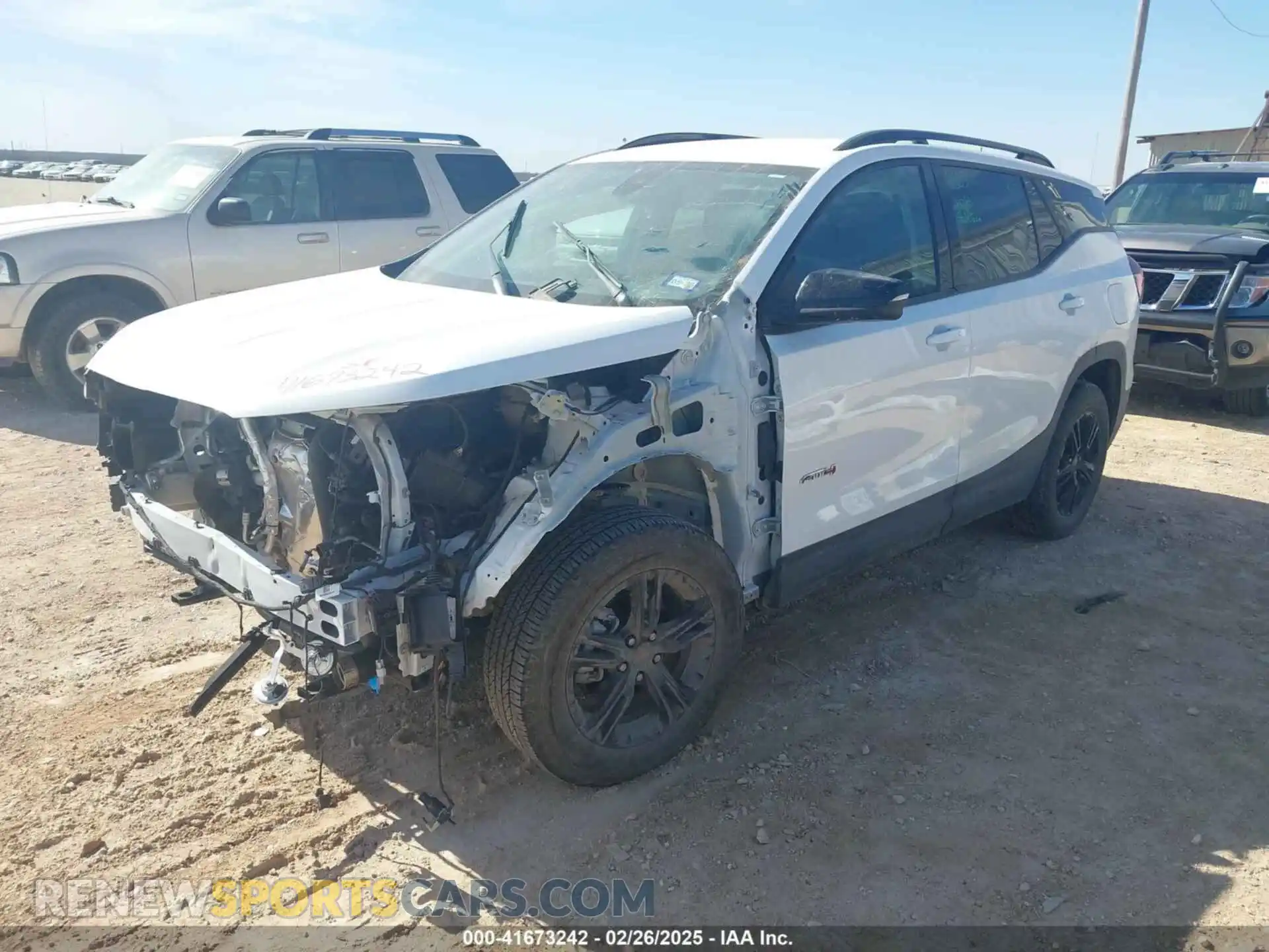 2 Photograph of a damaged car 3GKALYEG5RL238902 GMC TERRAIN 2024