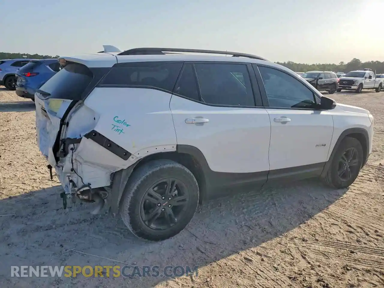 3 Photograph of a damaged car 3GKALYEG6RL388341 GMC TERRAIN 2024