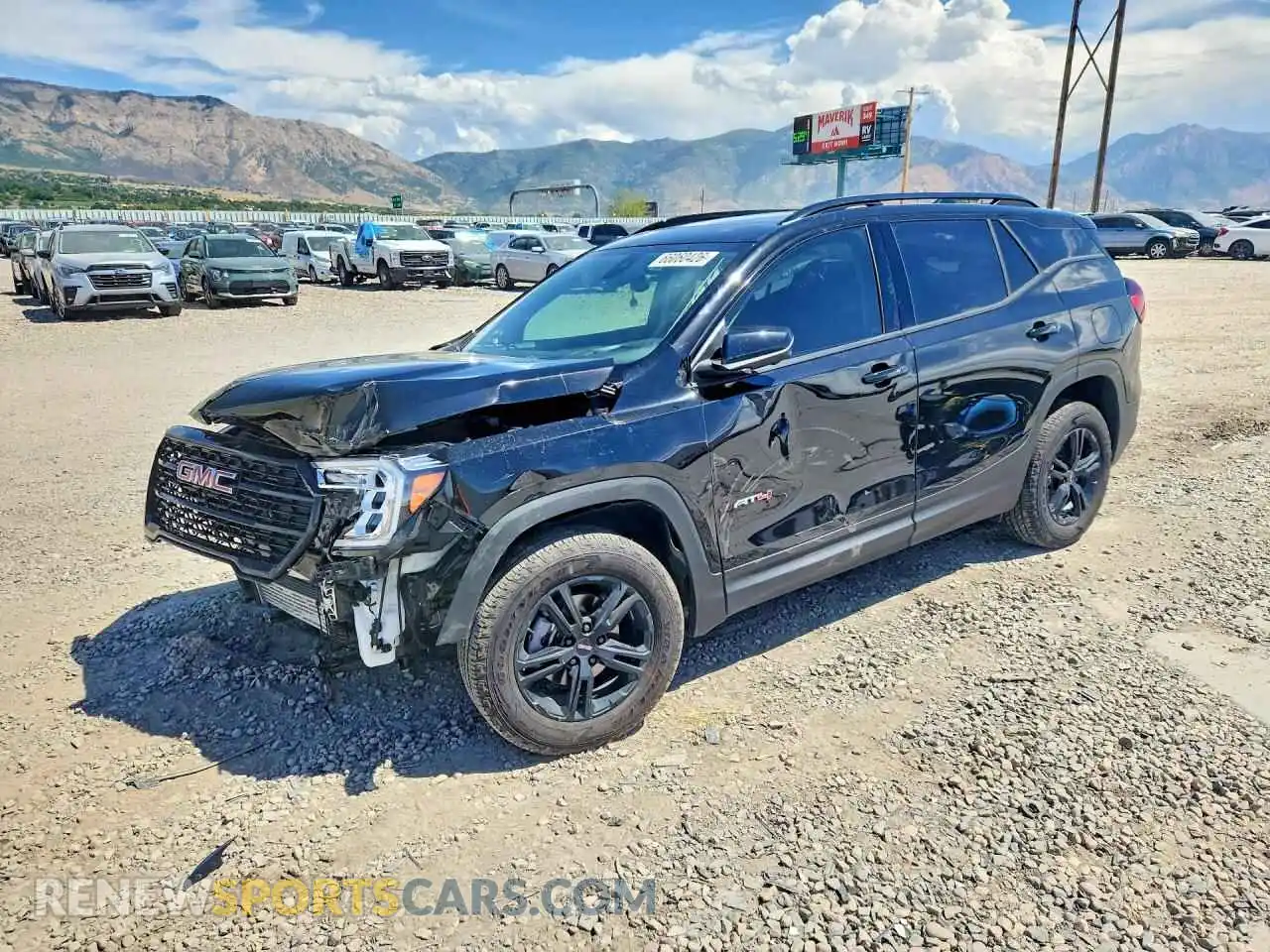 1 Photograph of a damaged car 3GKALYEG7RL172563 GMC TERRAIN 2024