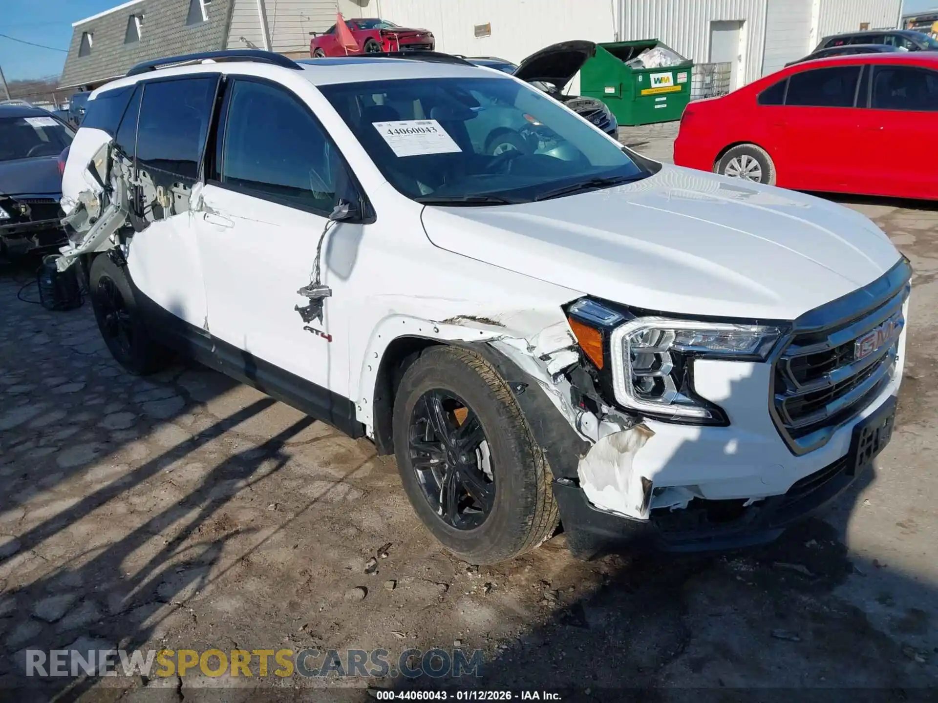 1 Photograph of a damaged car 3GKALYEG8RL152161 GMC TERRAIN 2024