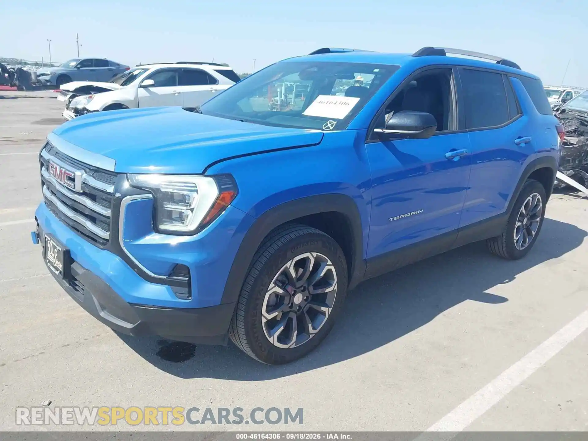 2 fotografías del automóvil dañado 3GKALMEG0SL290436 GMC TERRAIN 2025