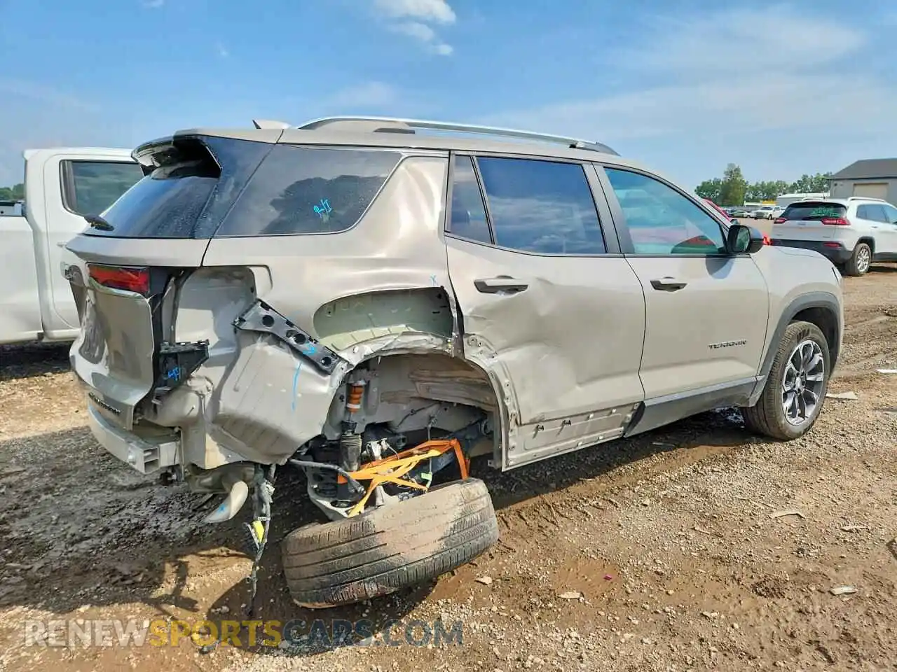 3 Photograph of a damaged car 3GKALMEG1SL284032 GMC TERRAIN 2025