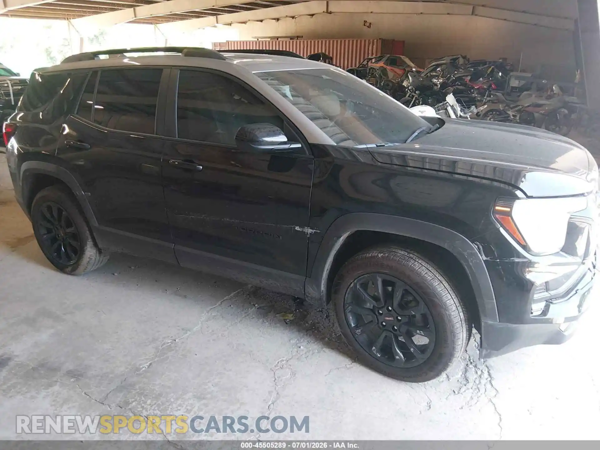 1 Photograph of a damaged car 3GKALUEG0SL259140 GMC TERRAIN 2025