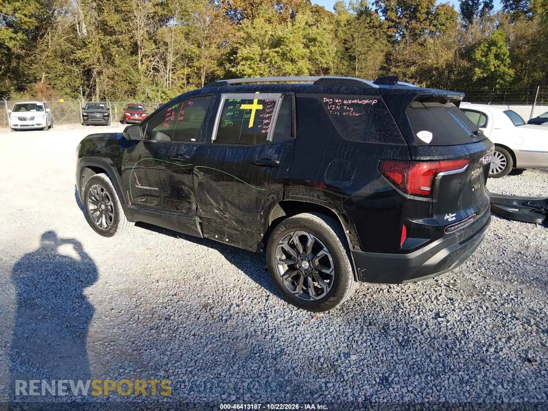 3 fotografías del automóvil dañado 3GKALUEG1SL183833 GMC TERRAIN 2025