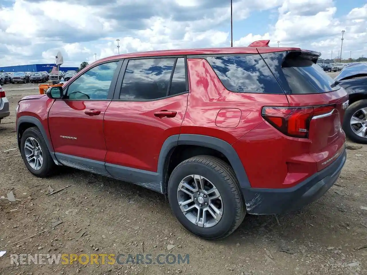 2 fotografías del automóvil dañado 3GKALUEG1SL305638 GMC TERRAIN 2025