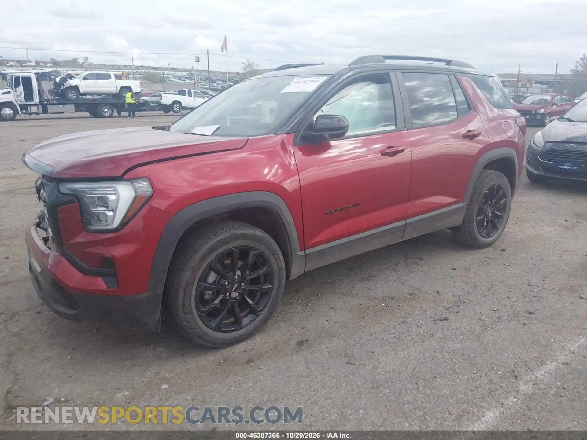 2 Photograph of a damaged car 3GKALUEG2SL230495 GMC TERRAIN 2025