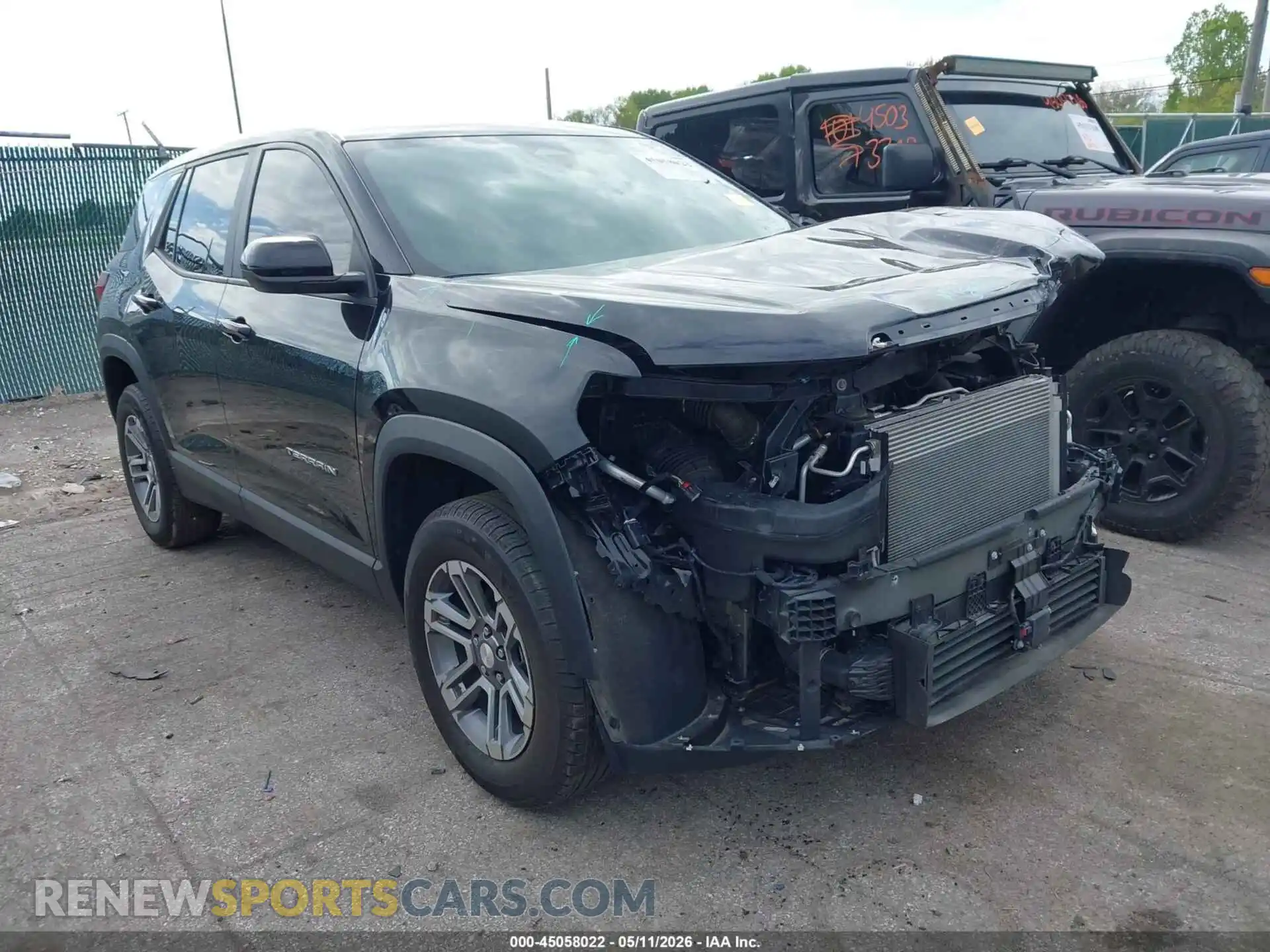 1 Photograph of a damaged car 3GKALUEG3SL212006 GMC TERRAIN 2025