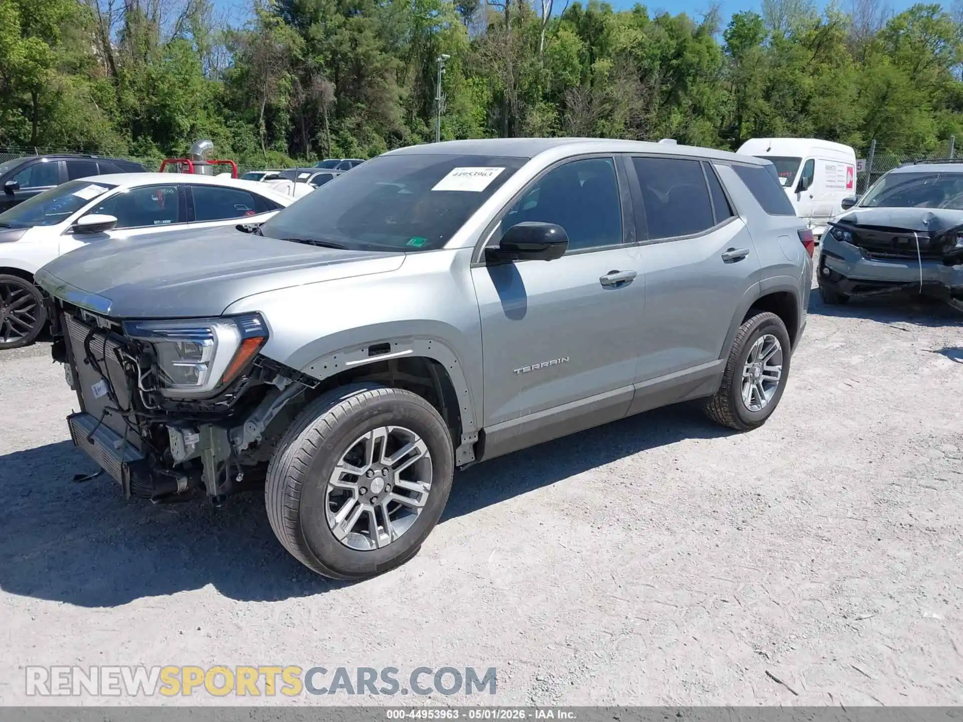 2 Photograph of a damaged car 3GKALUEG3SL235981 GMC TERRAIN 2025