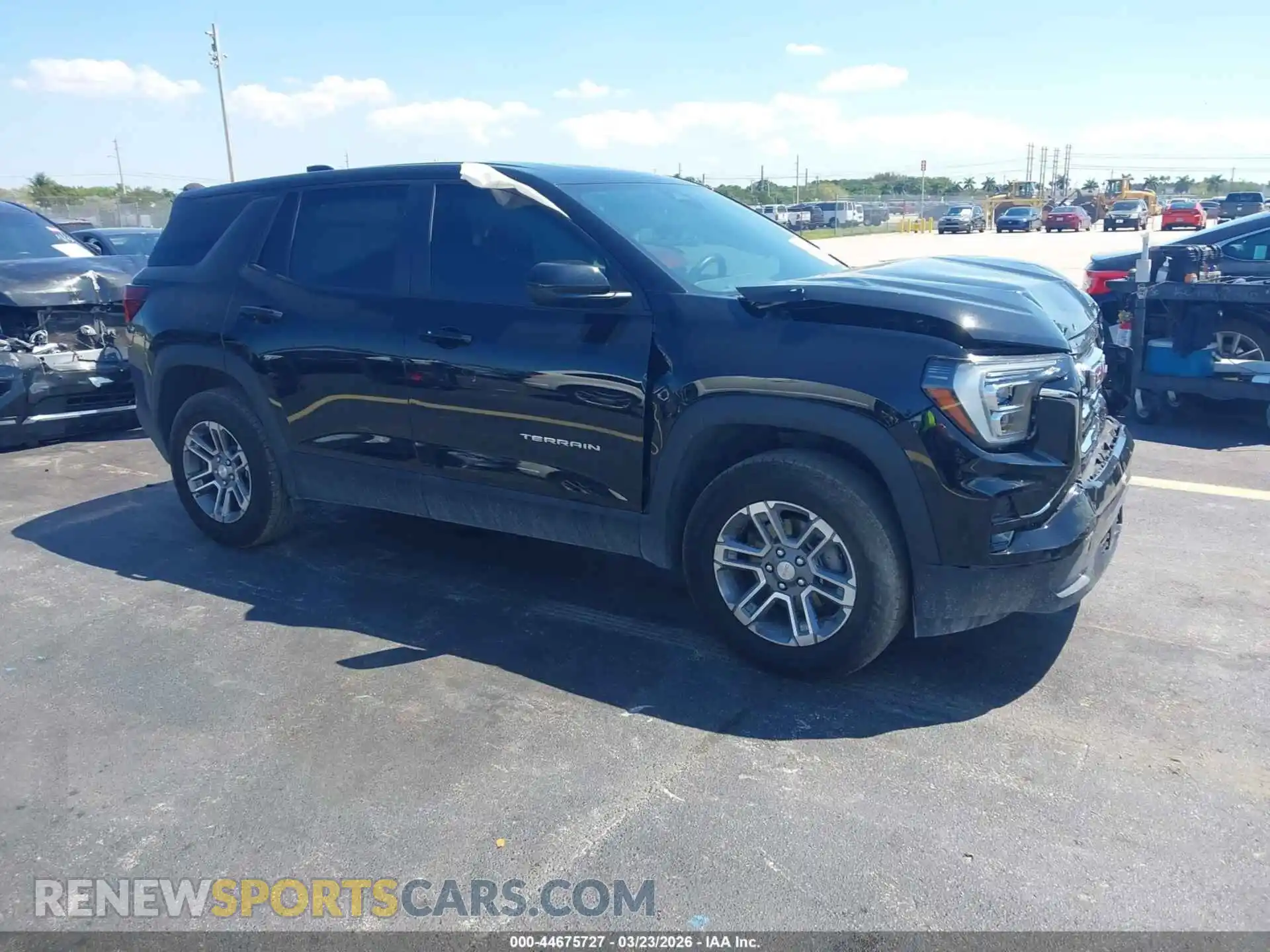 1 Photograph of a damaged car 3GKALUEG3SL256653 GMC TERRAIN 2025