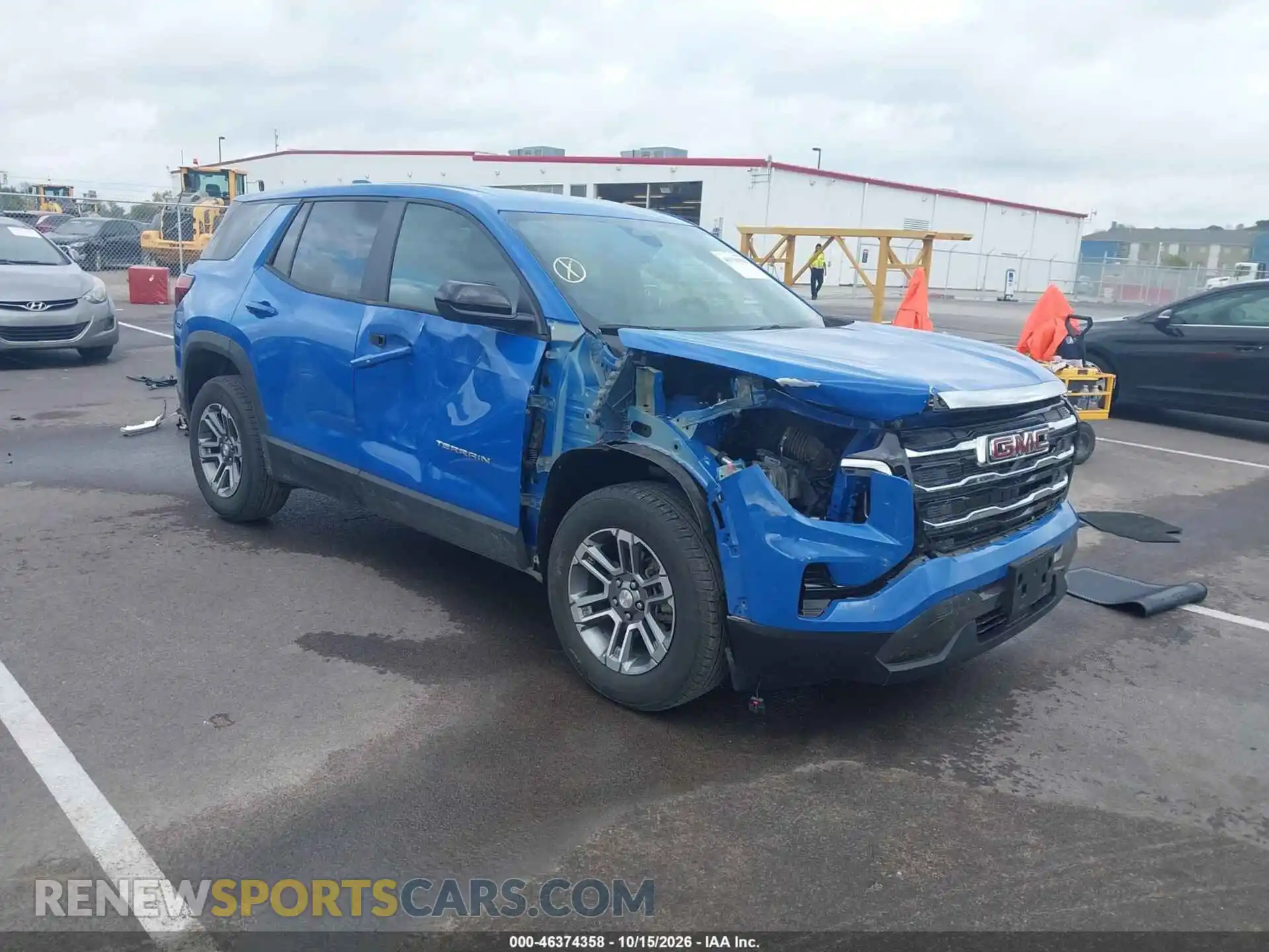 1 Photograph of a damaged car 3GKALUEG3SL288454 GMC TERRAIN 2025