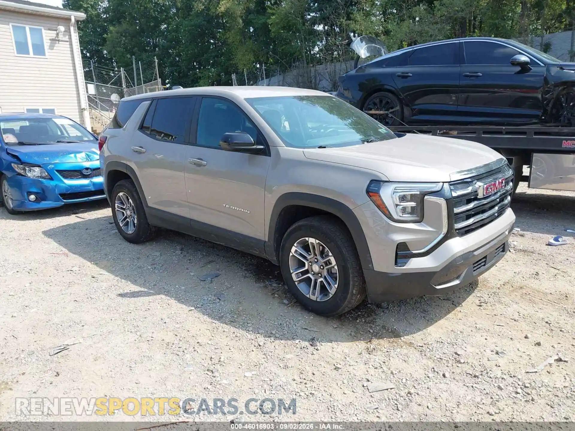 1 Photograph of a damaged car 3GKALUEG5SL214291 GMC TERRAIN 2025