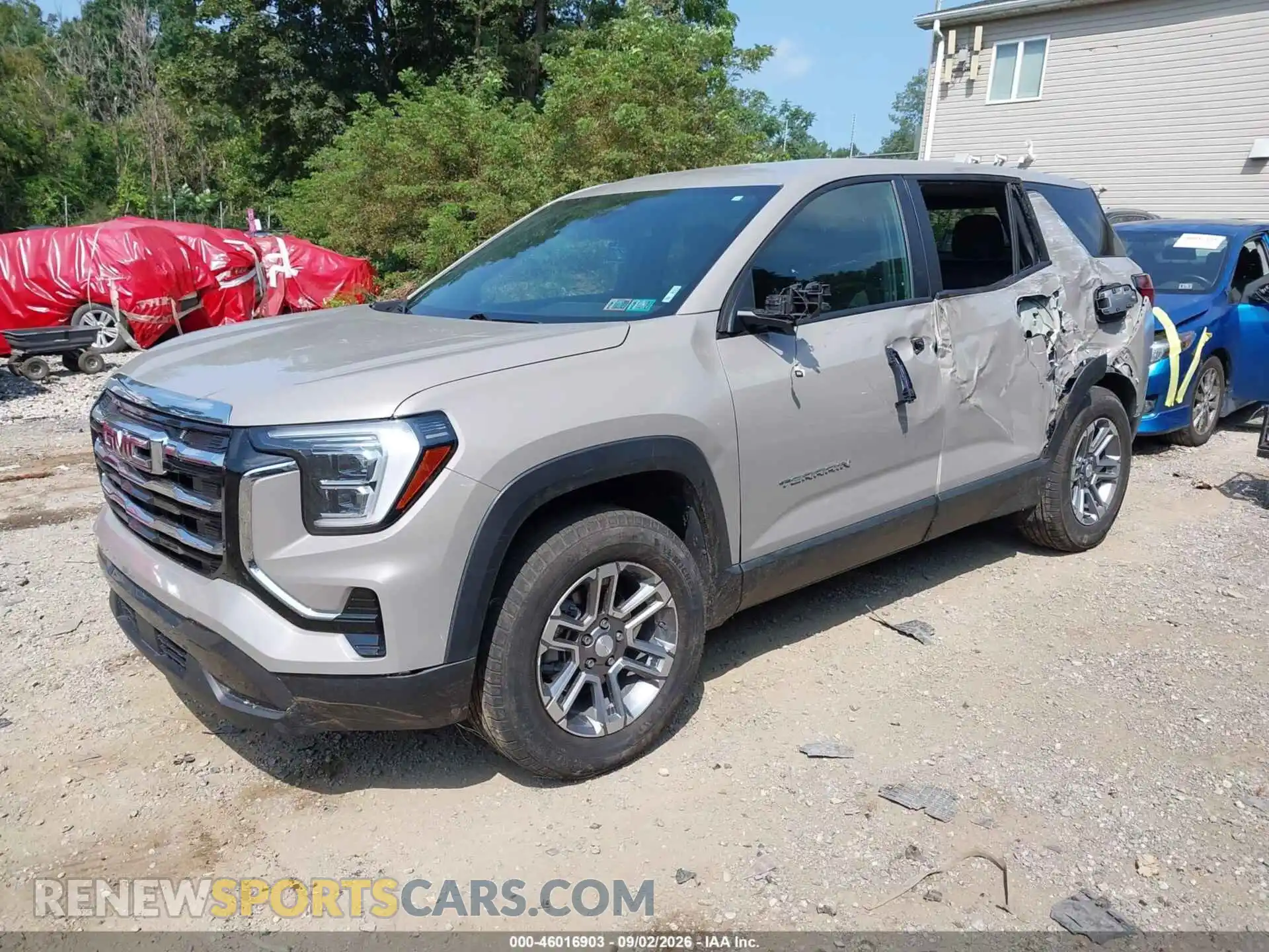 2 Photograph of a damaged car 3GKALUEG5SL214291 GMC TERRAIN 2025