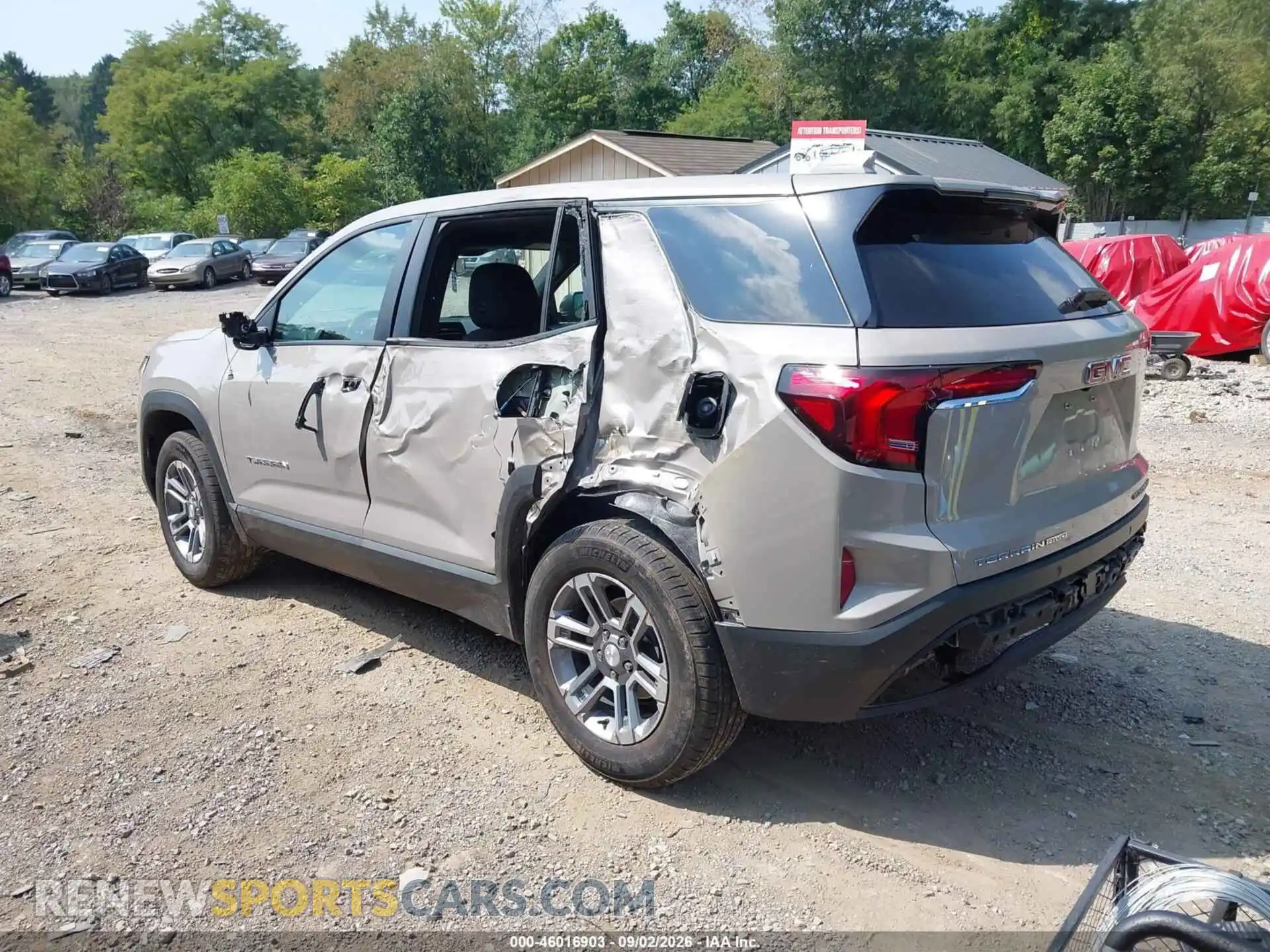 3 Photograph of a damaged car 3GKALUEG5SL214291 GMC TERRAIN 2025