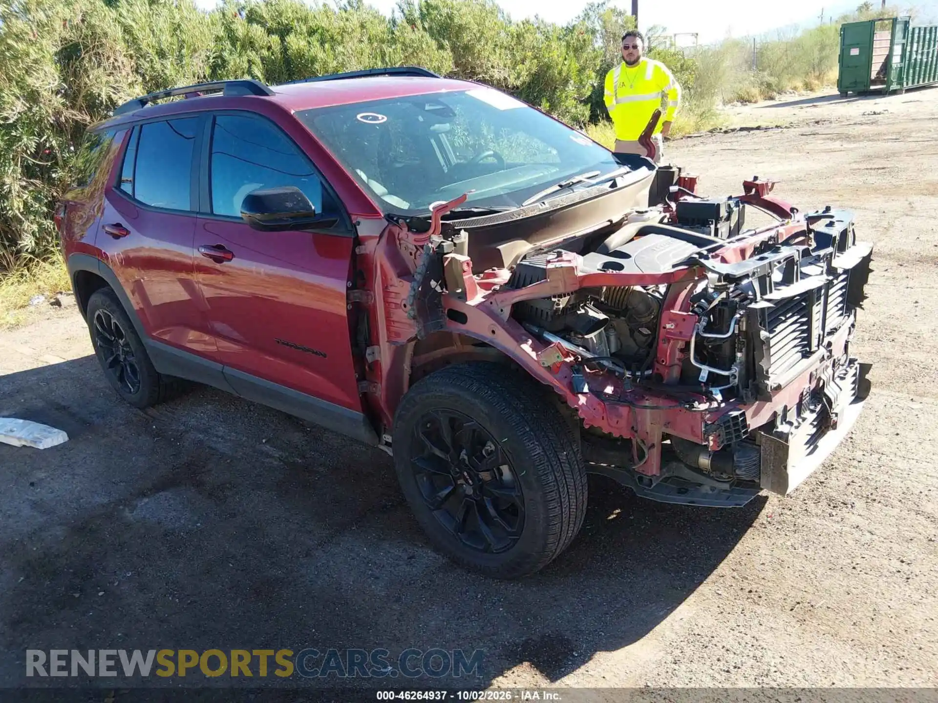 1 fotografías del automóvil dañado 3GKALUEG5SL301480 GMC TERRAIN 2025