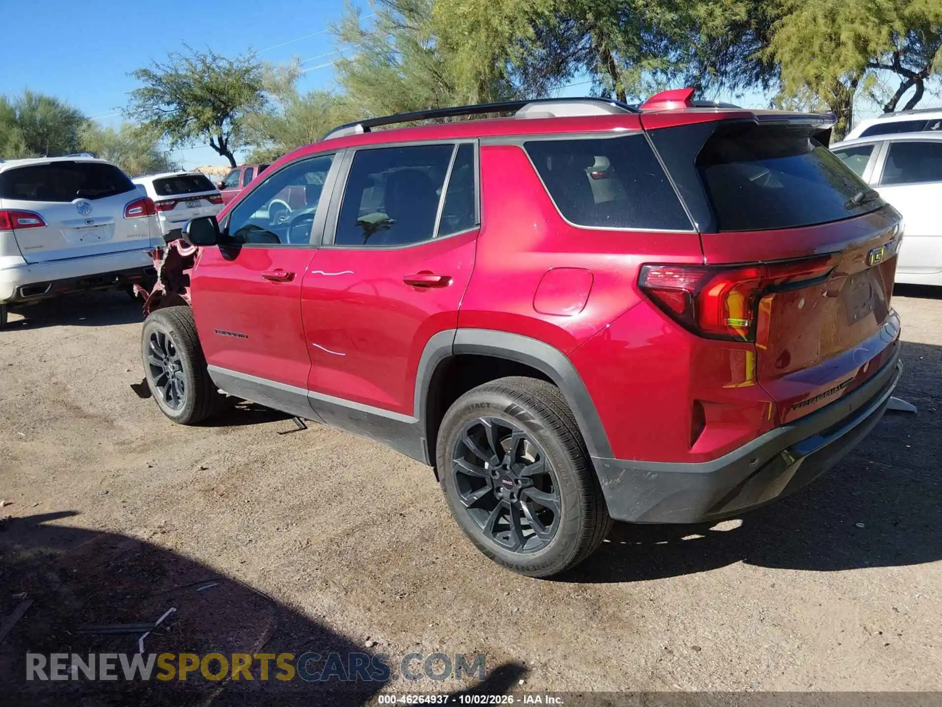 3 fotografías del automóvil dañado 3GKALUEG5SL301480 GMC TERRAIN 2025