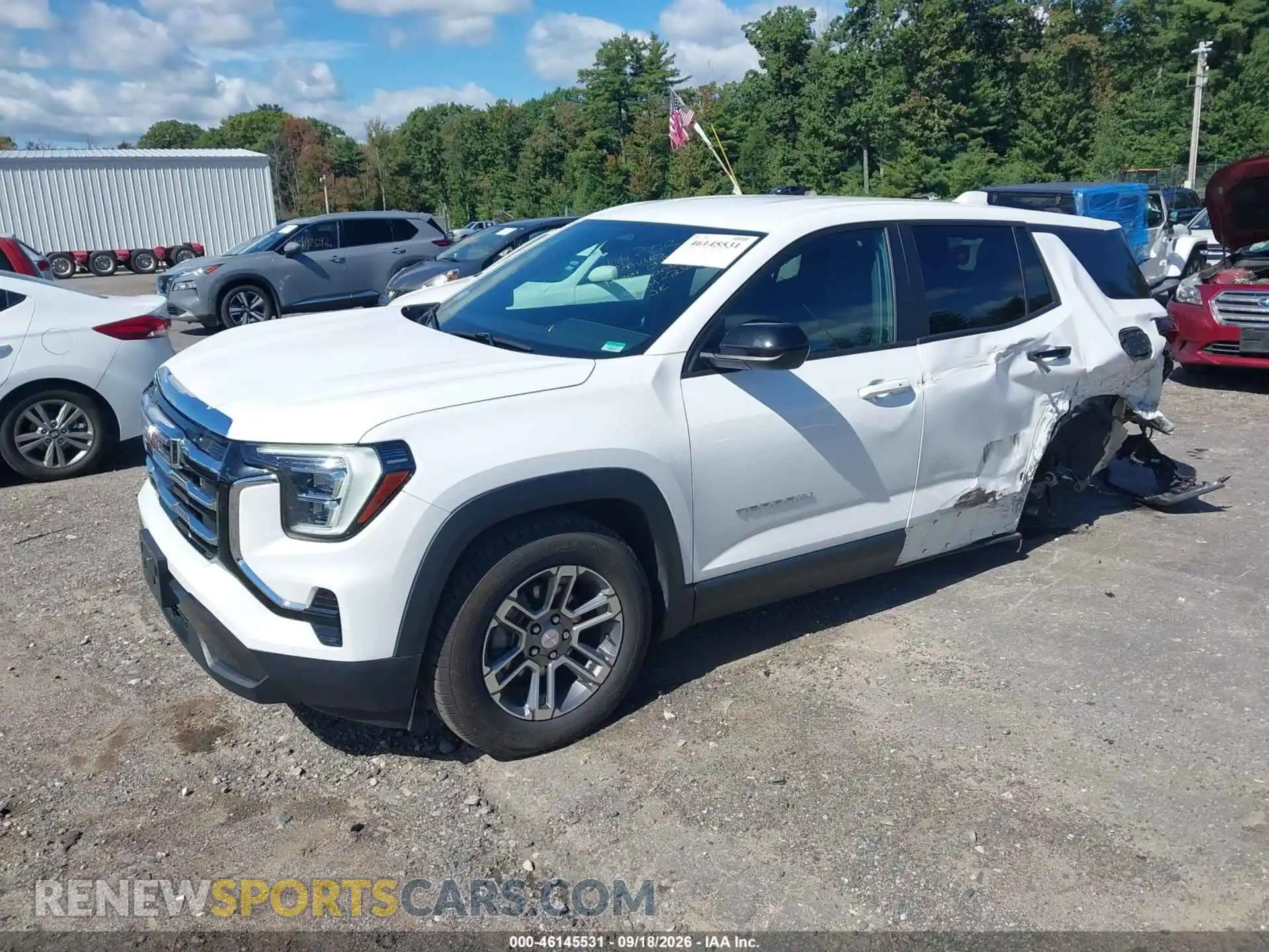 2 Photograph of a damaged car 3GKALUEG7SL234297 GMC TERRAIN 2025