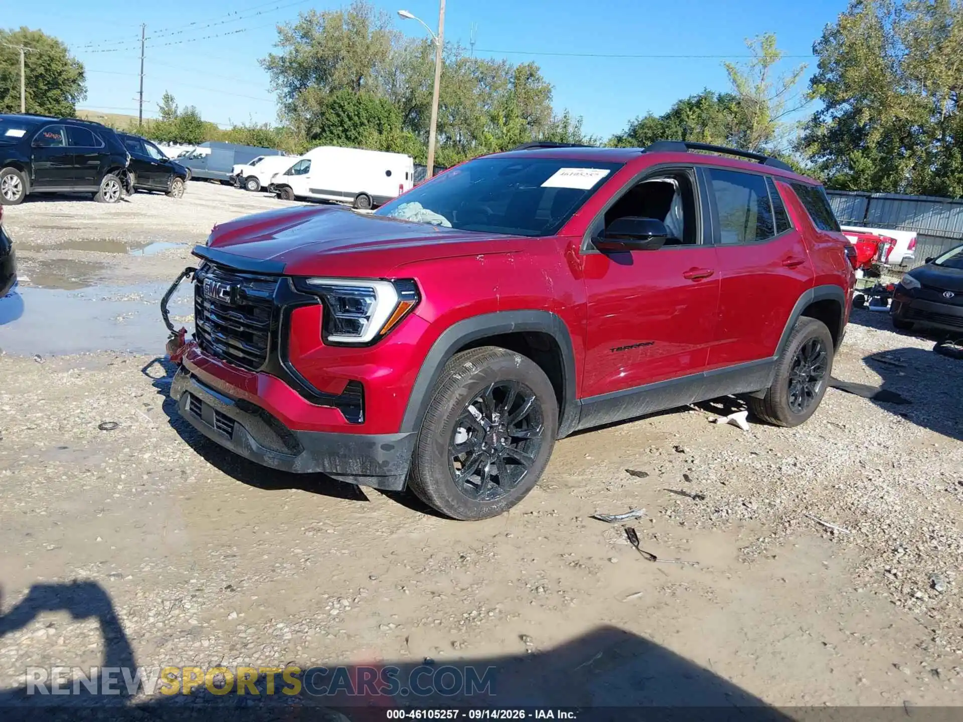 2 fotografías del automóvil dañado 3GKALUEG8SL230081 GMC TERRAIN 2025