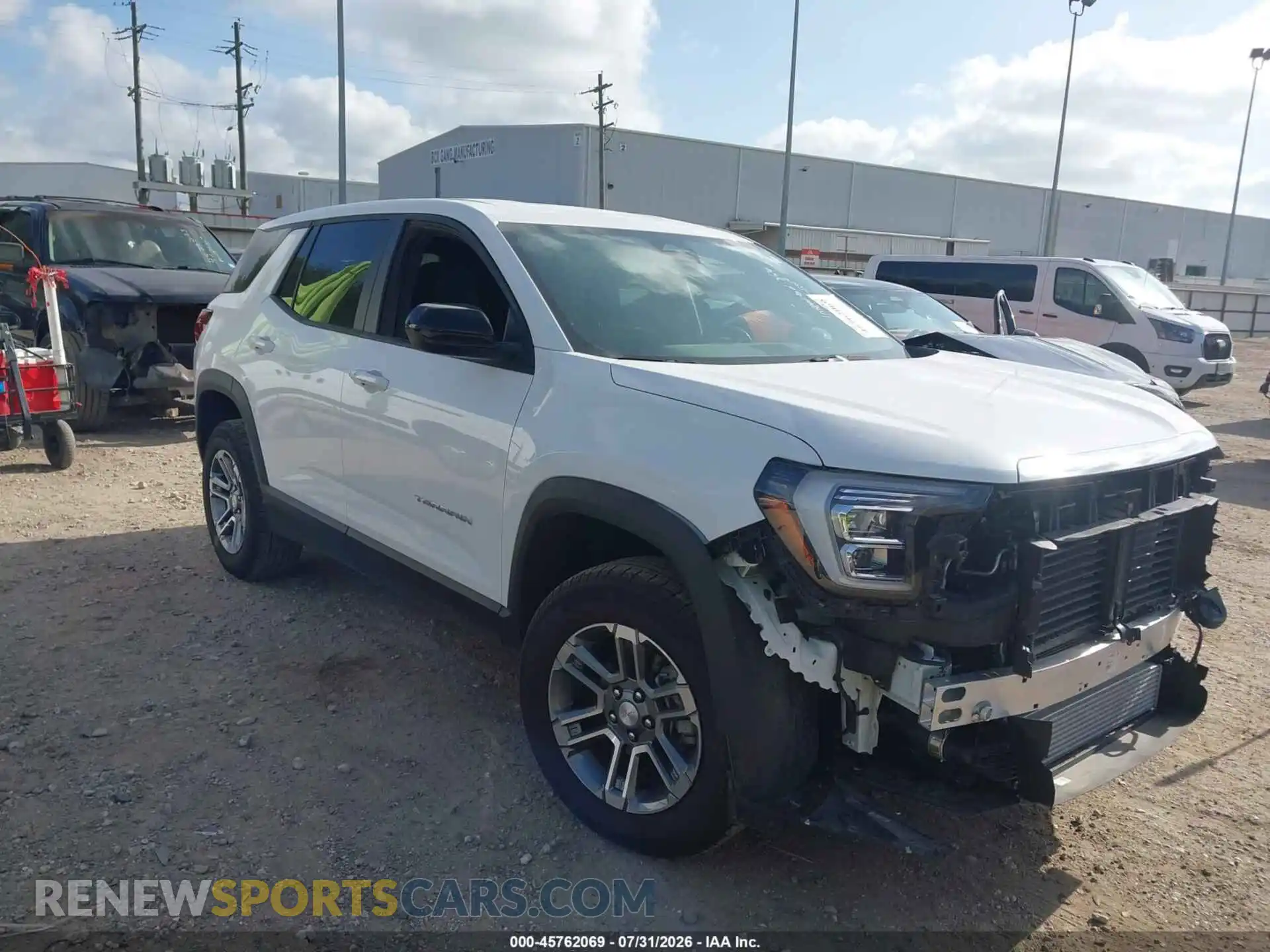 1 fotografías del automóvil dañado 3GKALUEG8SL264649 GMC TERRAIN 2025