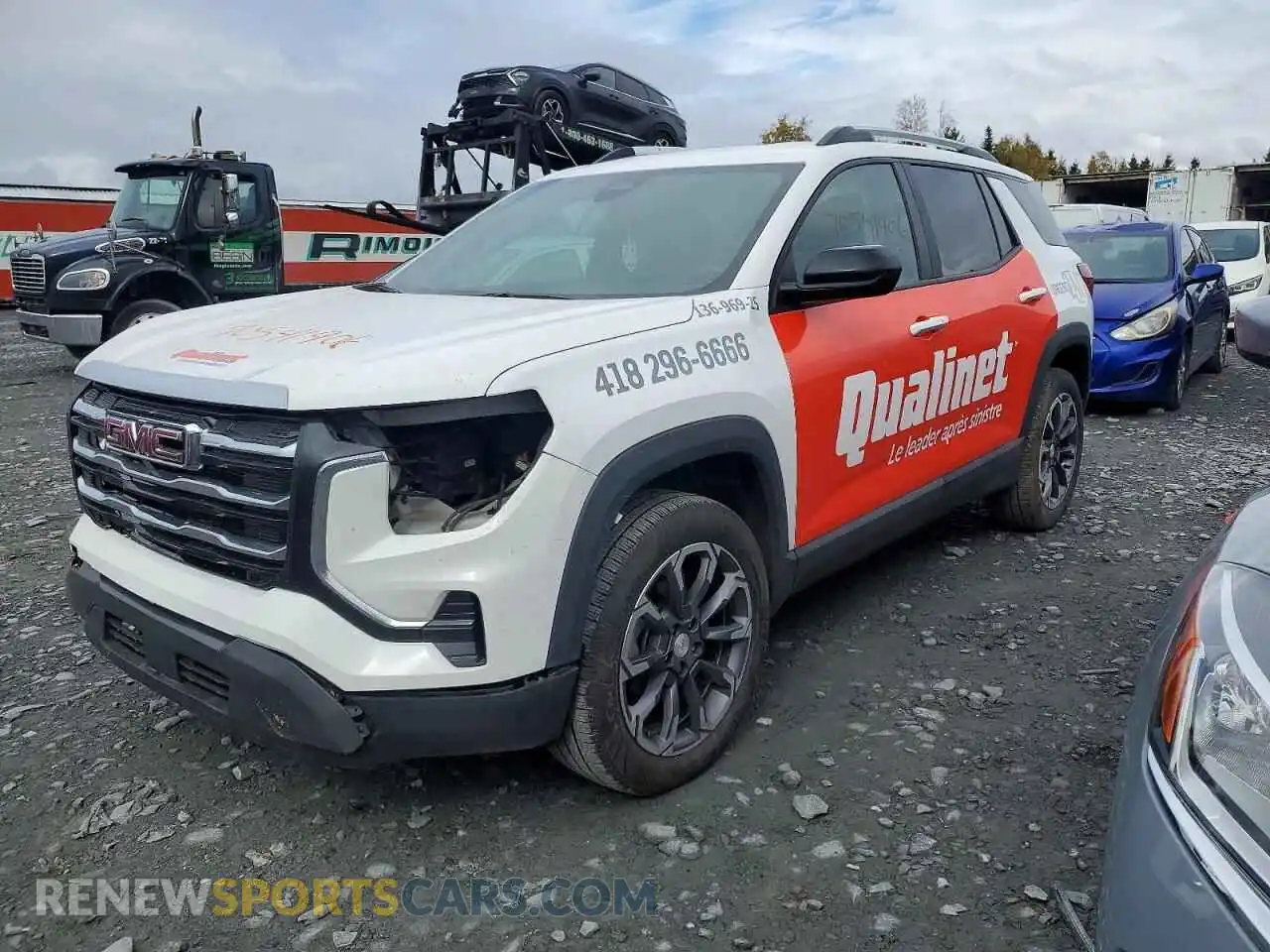 1 Photograph of a damaged car 3GKALUEG8SL316426 GMC TERRAIN 2025