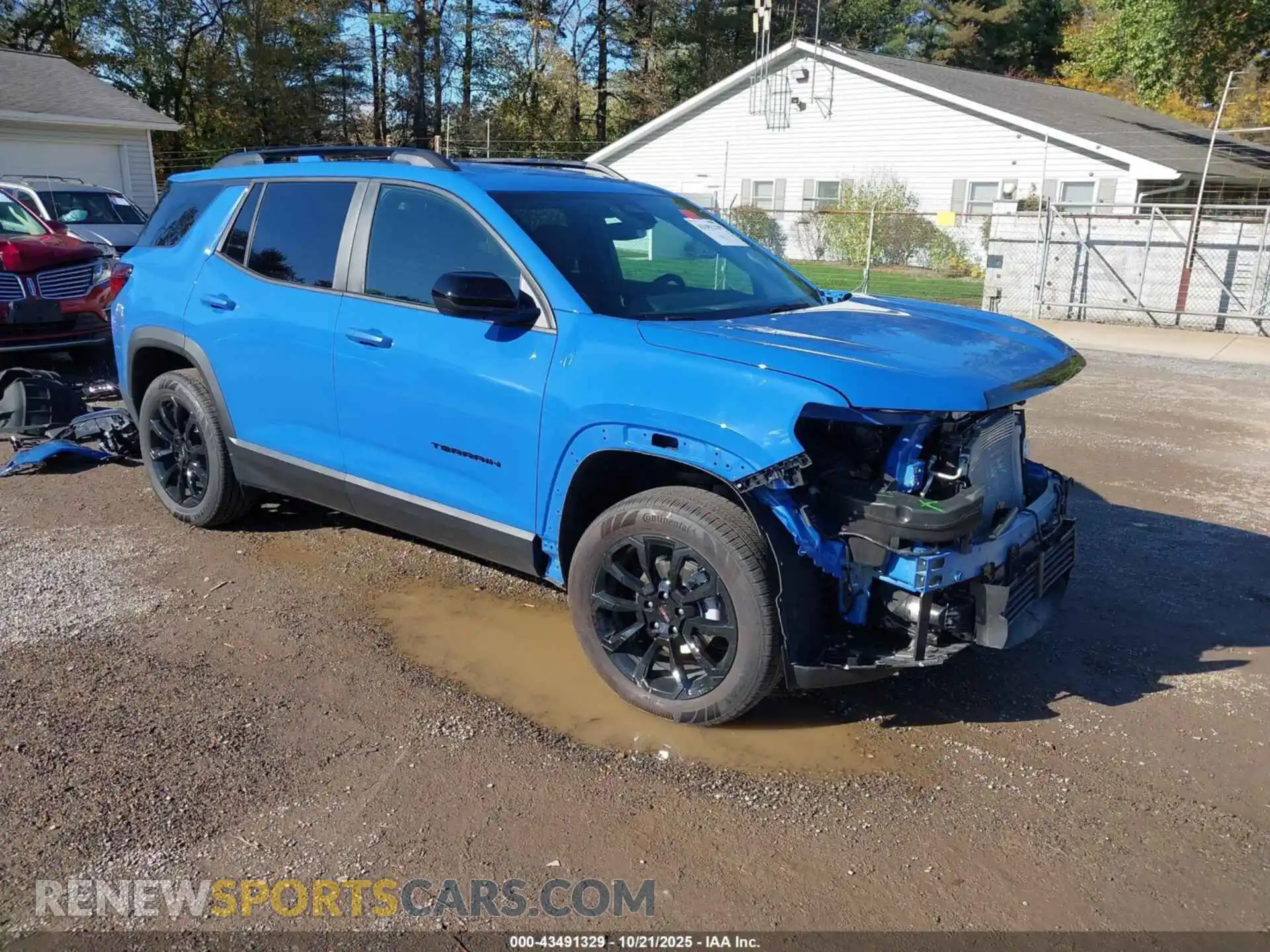 1 Photograph of a damaged car 3GKALUEGXSL214061 GMC TERRAIN 2025