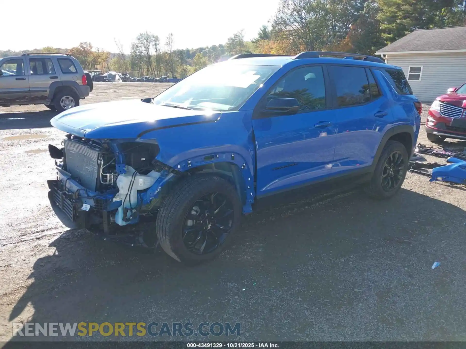 2 Photograph of a damaged car 3GKALUEGXSL214061 GMC TERRAIN 2025