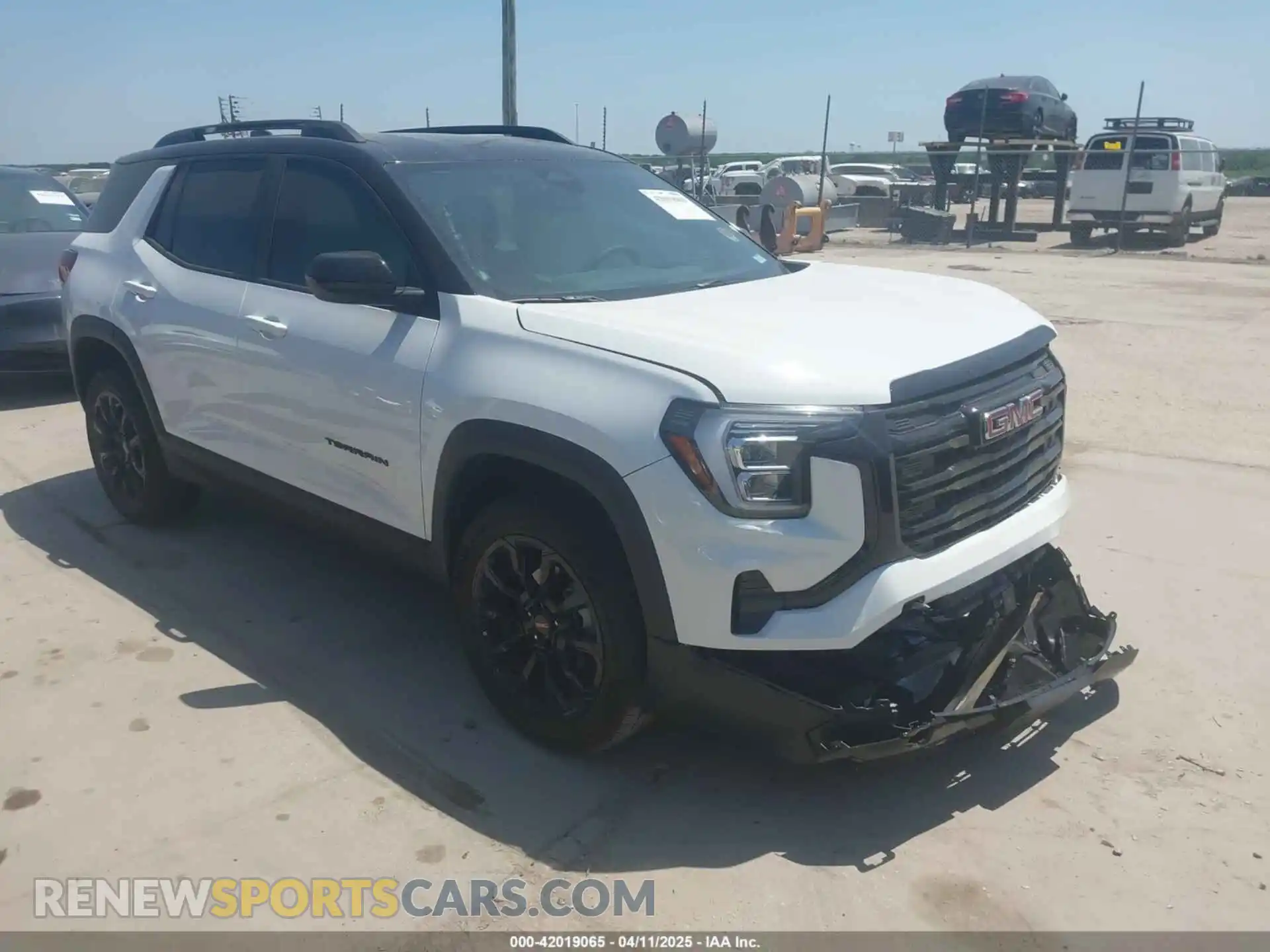 1 Photograph of a damaged car 3GKALUEGXSL218949 GMC TERRAIN 2025