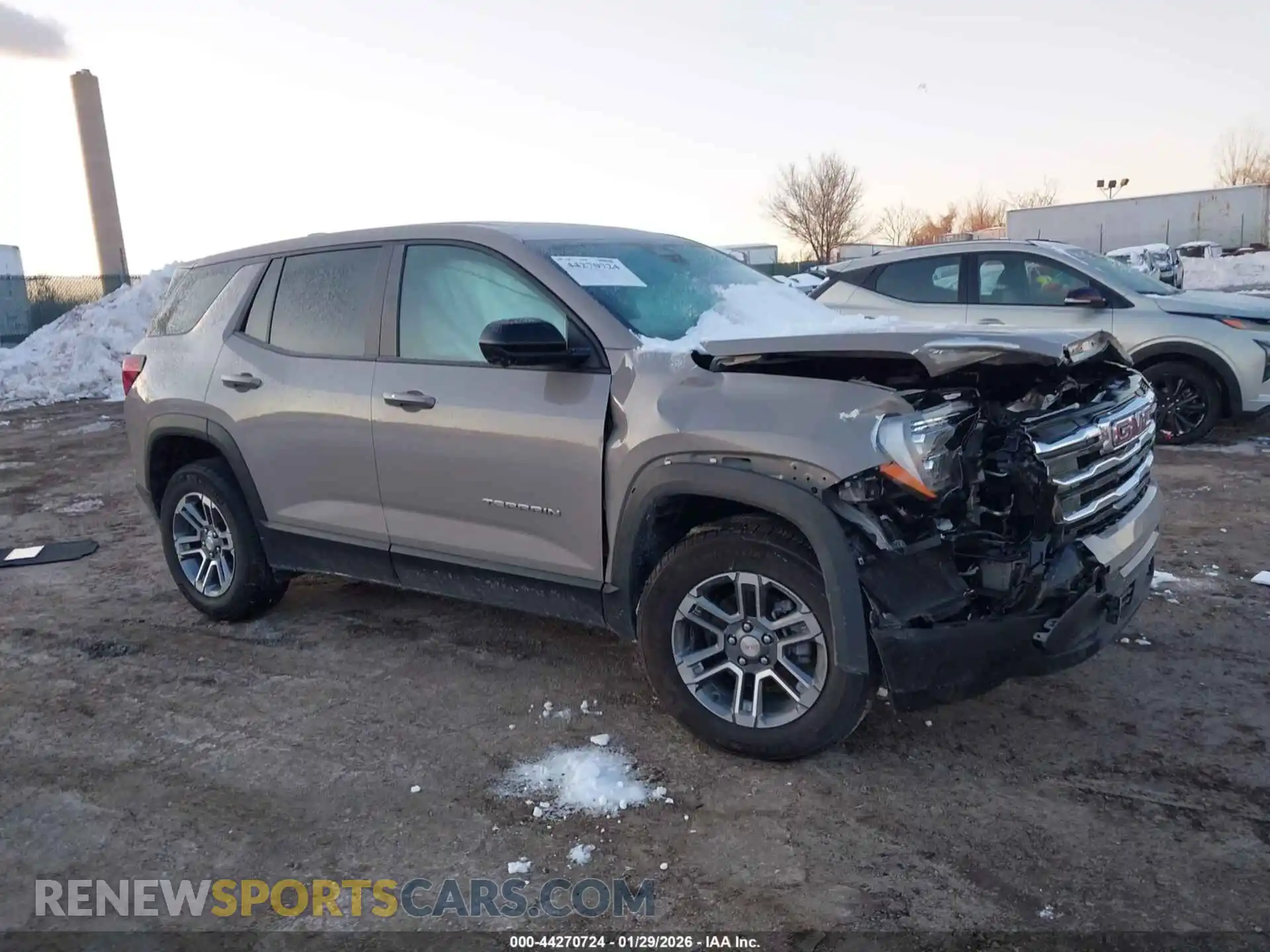 1 Photograph of a damaged car 3GKALUEGXSL219373 GMC TERRAIN 2025