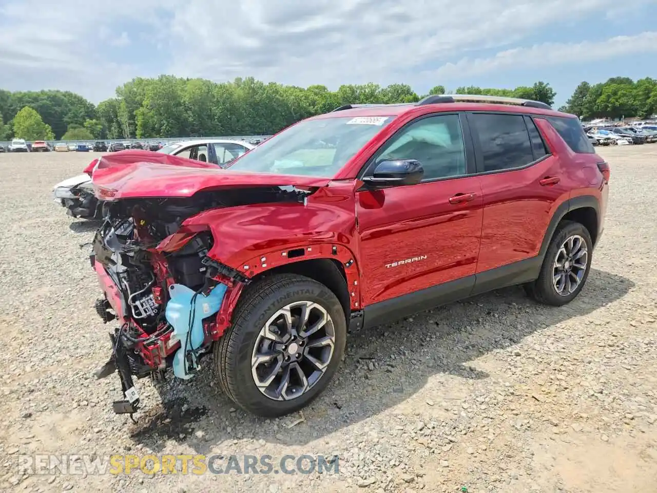 1 Photograph of a damaged car 3GKALUEGXSL272106 GMC TERRAIN 2025