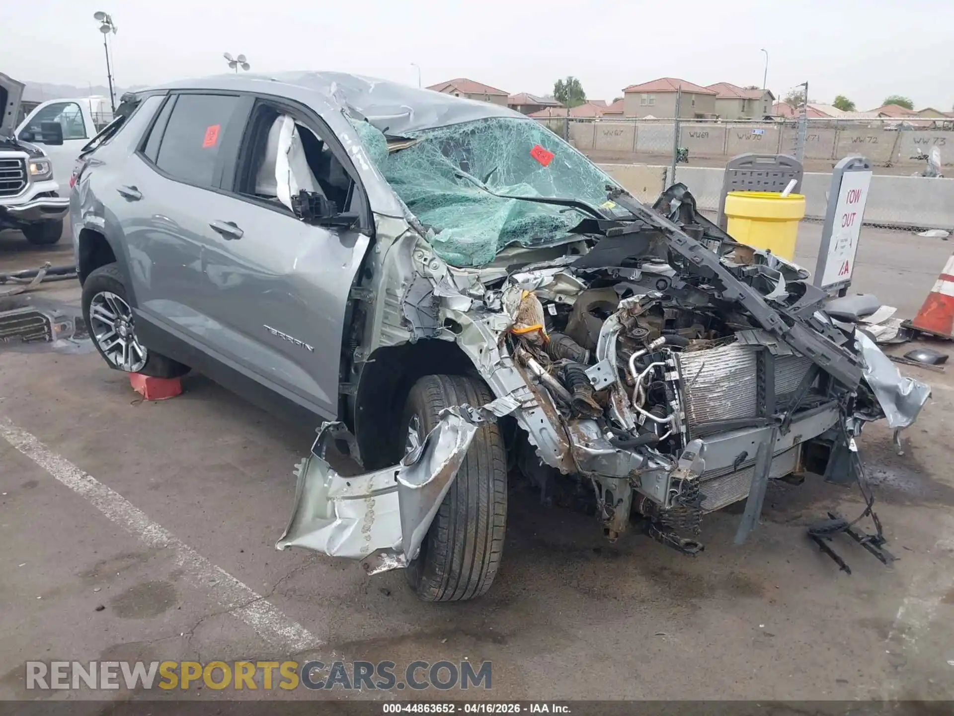 1 Фотография поврежденного автомобиля 3GKALUEGXSL299239 GMC TERRAIN 2025