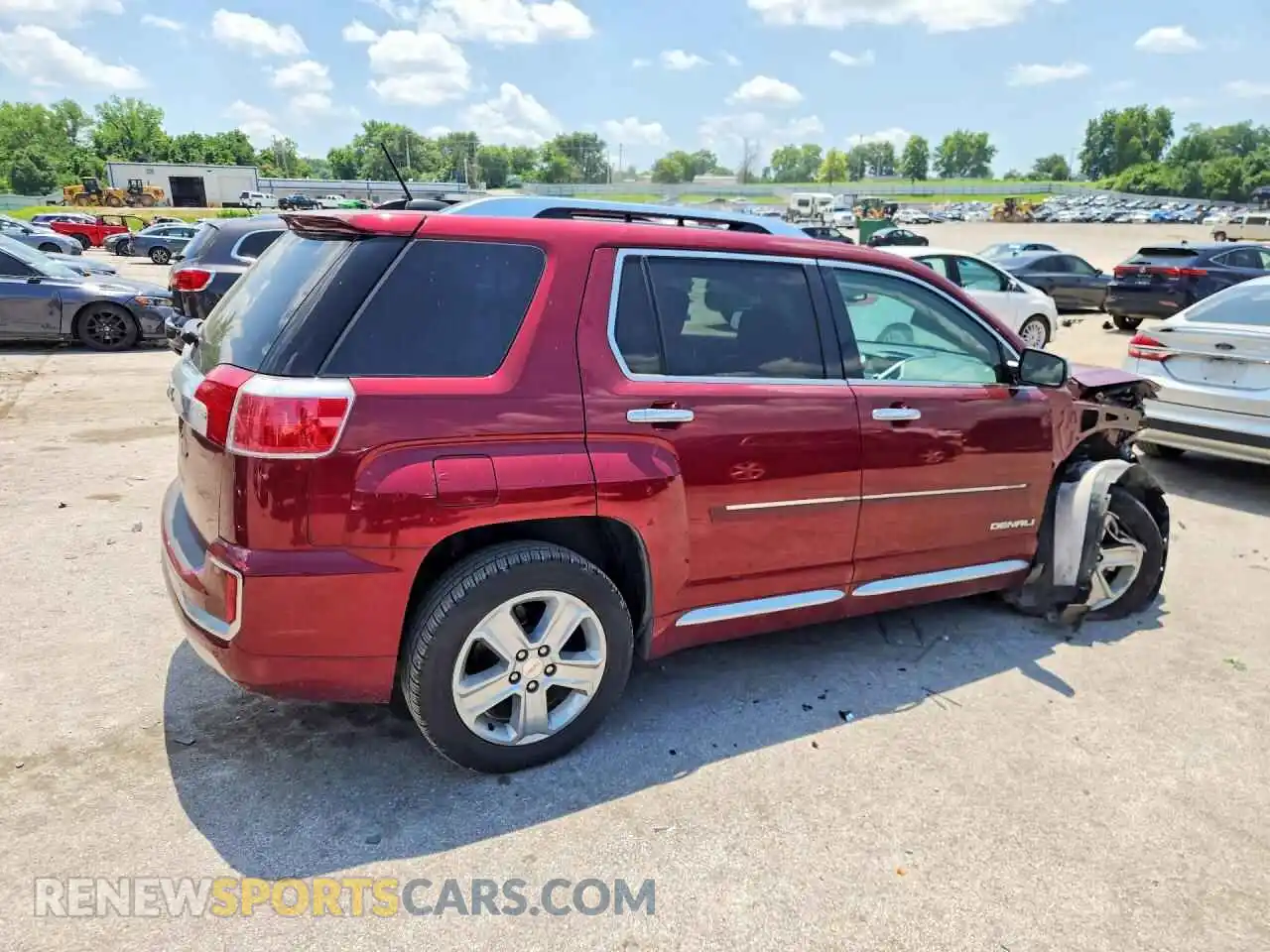 3 fotografías del automóvil dañado 2GKALREK7G6358261 GMC TERRAIN 2026