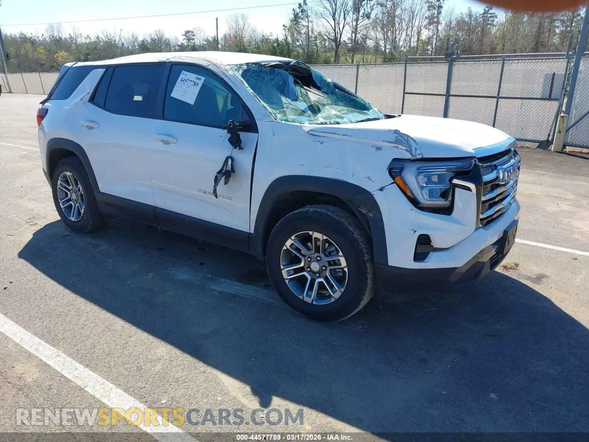 1 Photograph of a damaged car 3GKALMEG2TL186256 GMC TERRAIN 2026