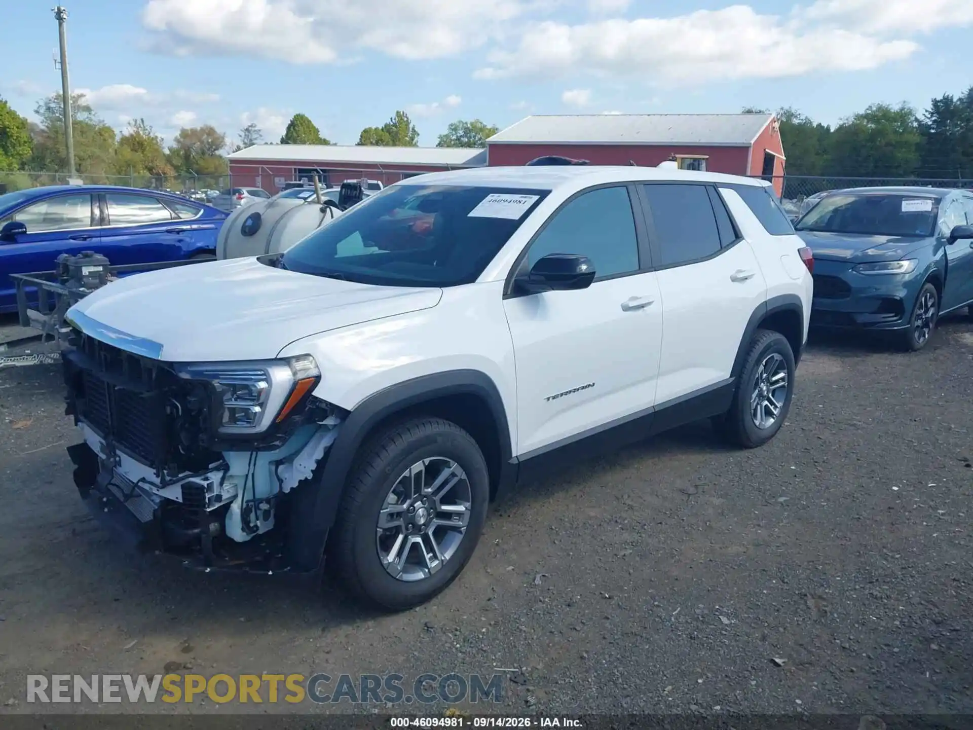 2 Photograph of a damaged car 3GKALUEG2TL493362 GMC TERRAIN 2026