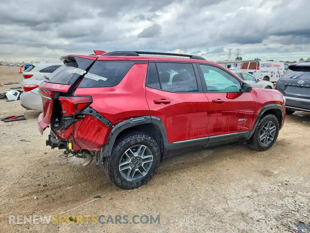 3 fotografías del automóvil dañado 3GKALYEG4TL284955 GMC TERRAIN 2026