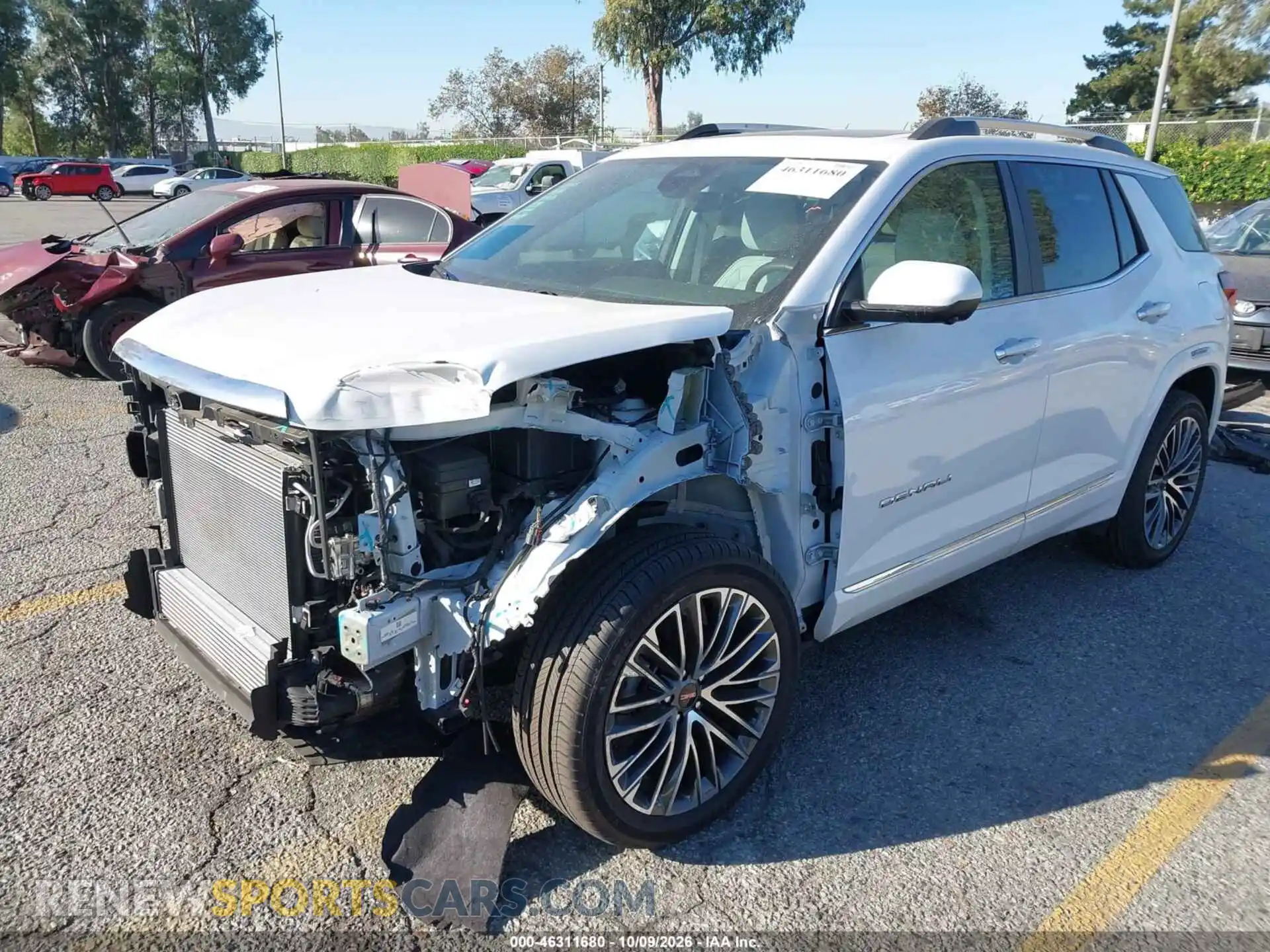2 fotografías del automóvil dañado 3GKALZEG1TL287222 GMC TERRAIN 2026