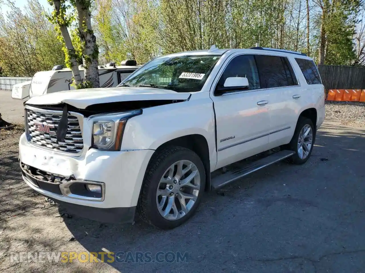 1 Photograph of a damaged car 1GKS2CKJ7LR255369 GMC YUKON 2020