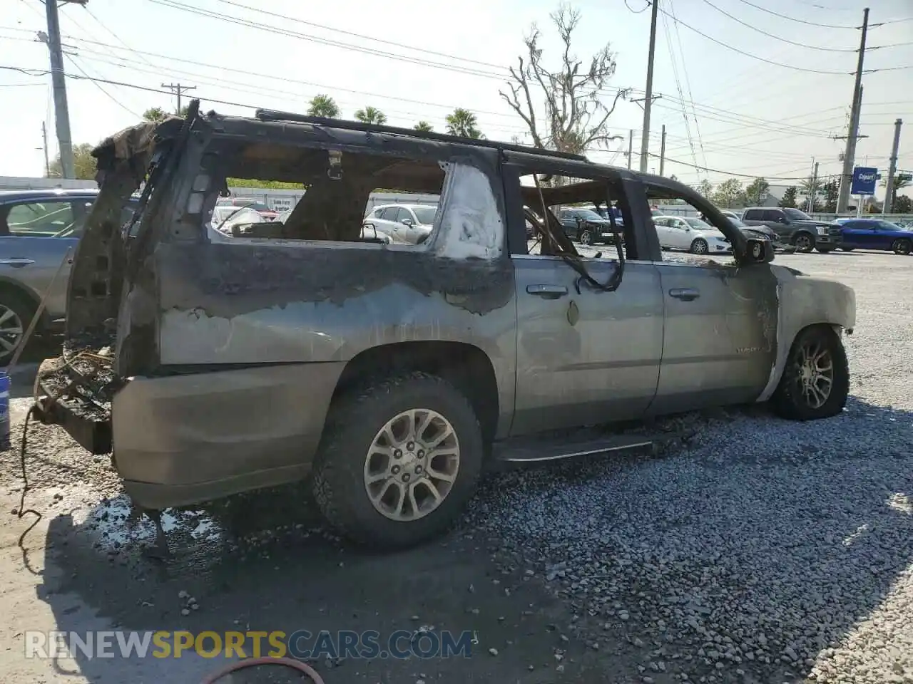 3 fotografías del automóvil dañado 1GKS2GKC2LR241856 GMC YUKON 2020