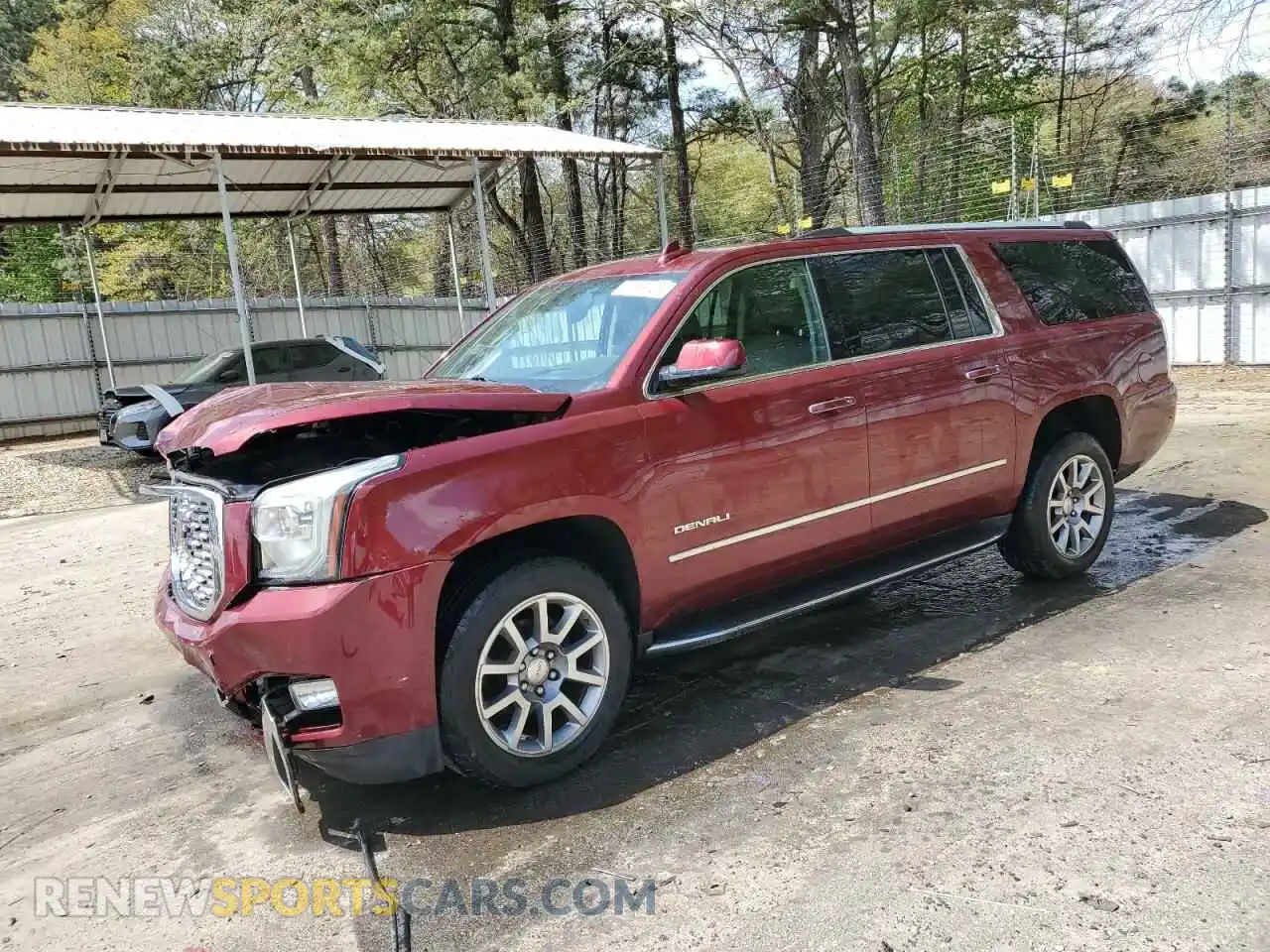 1 Photograph of a damaged car 1GKS2HKJ0LR219701 GMC YUKON 2020
