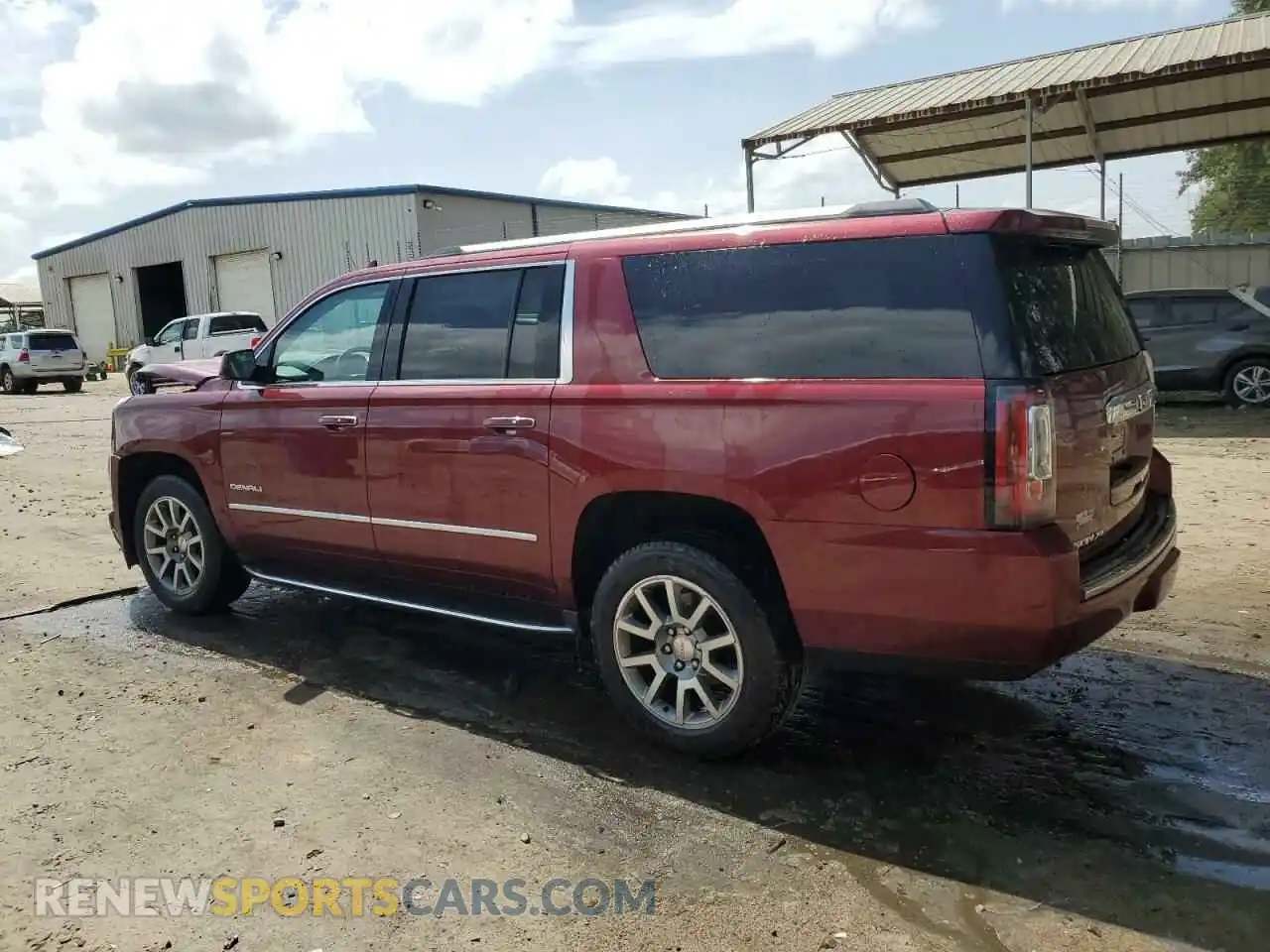 2 Photograph of a damaged car 1GKS2HKJ0LR219701 GMC YUKON 2020